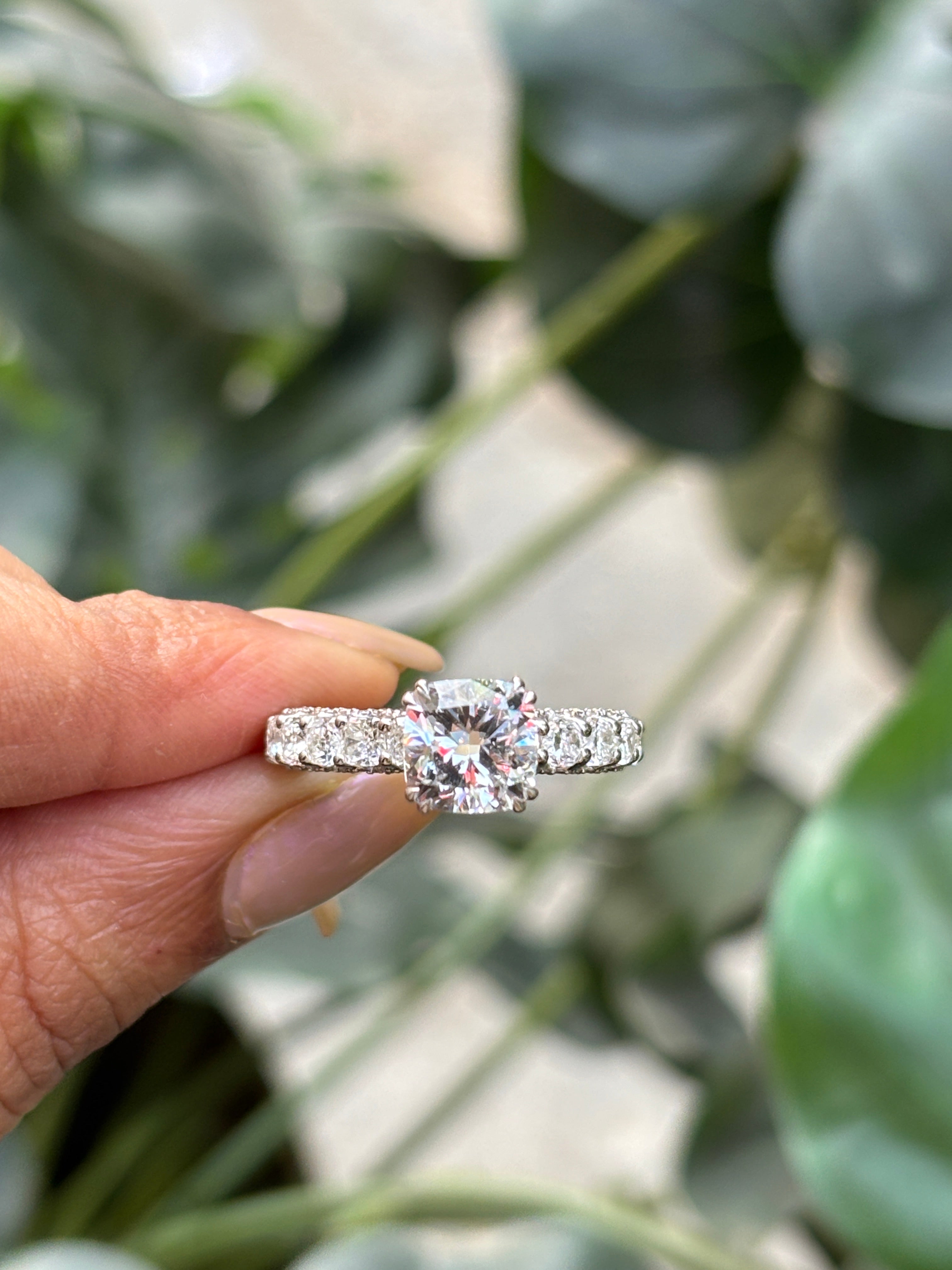 Shanxia Lab Diamond Ring – Timeless Whisper