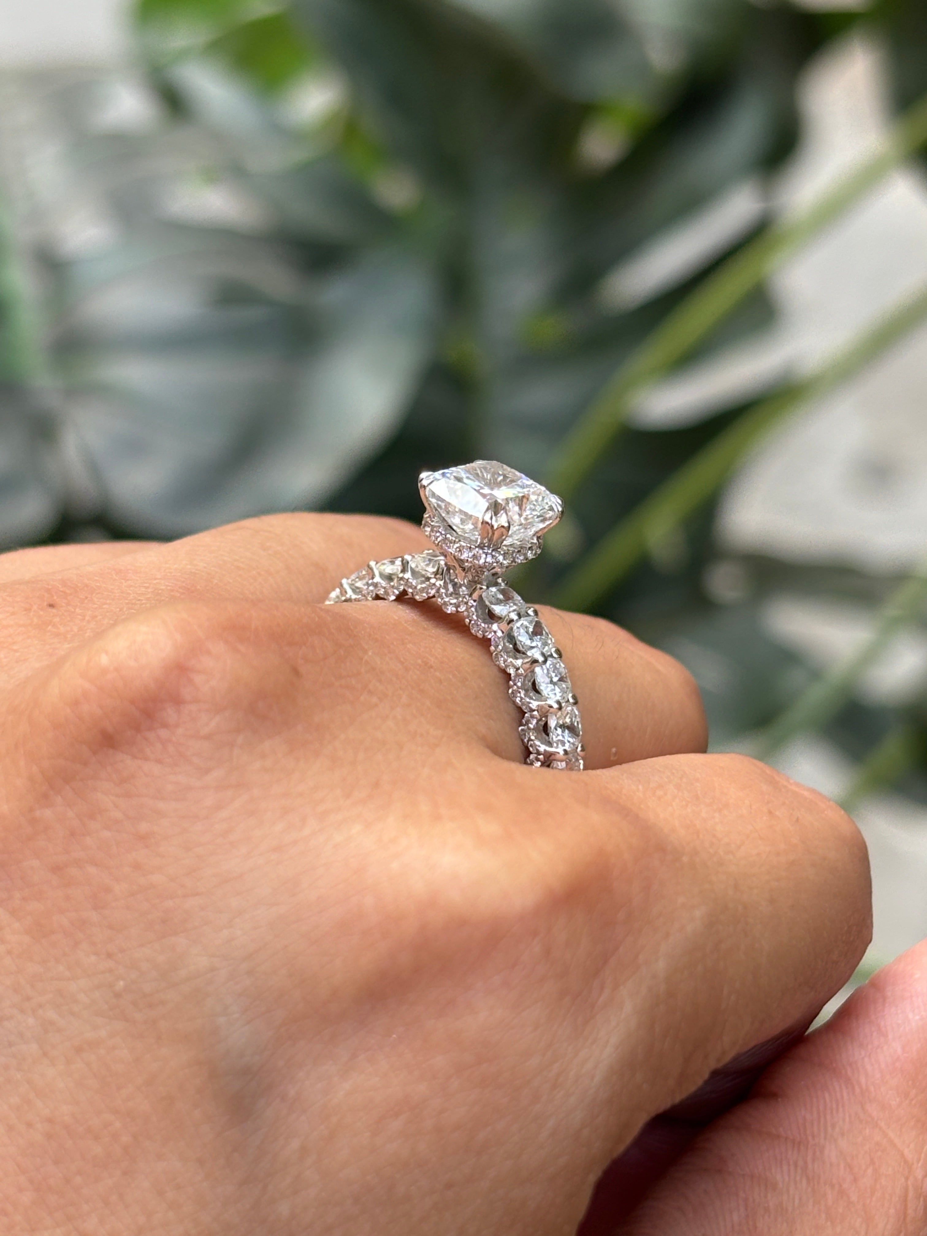 Shanxia Lab Diamond Ring – Timeless Whisper