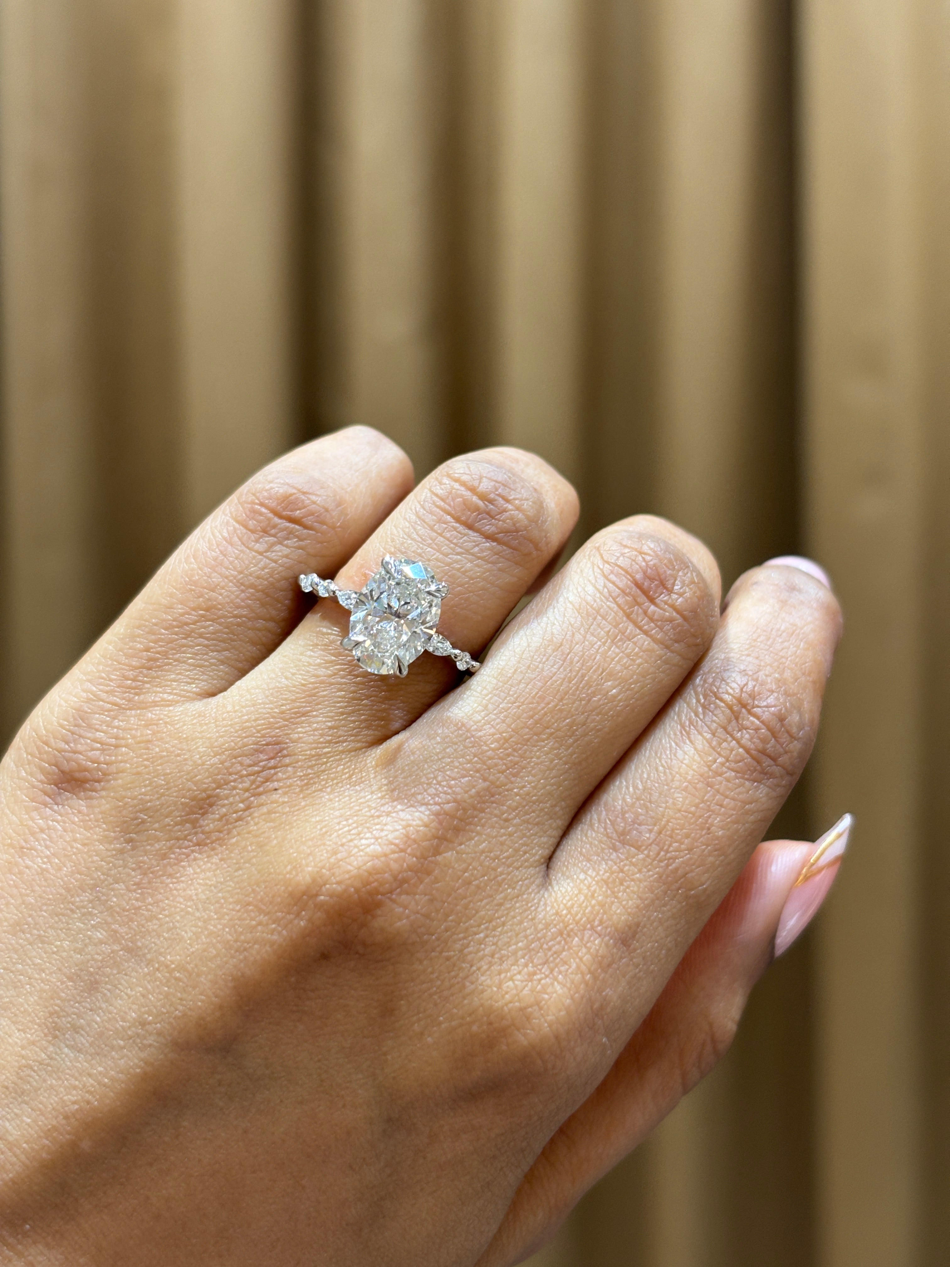 Dusk Opulence Lab Diamond Ring