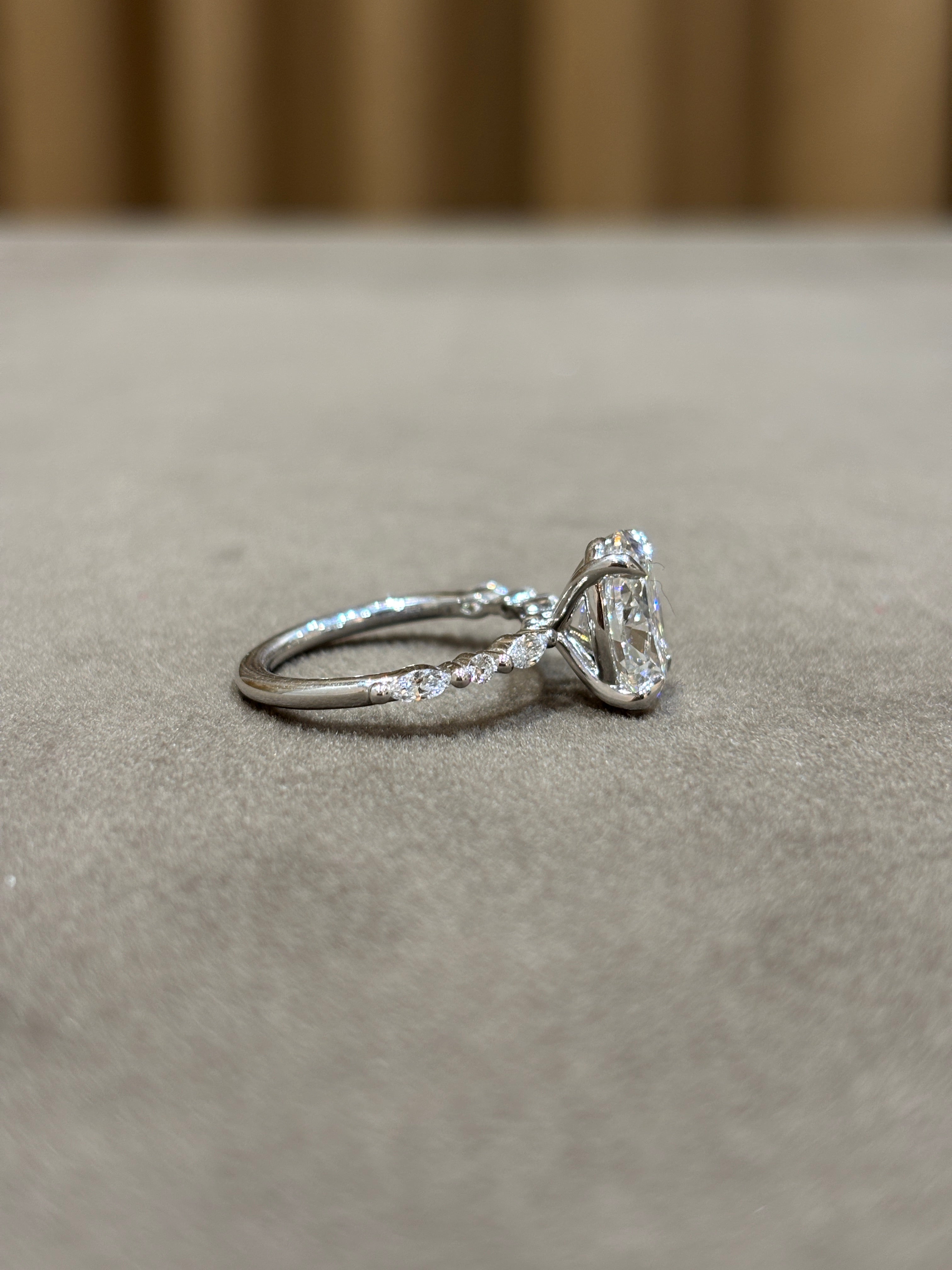 Dusk Opulence Lab Diamond Ring