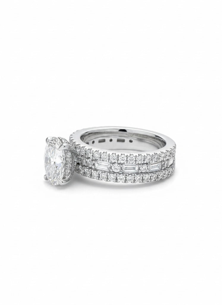 Lyxen Band Lab Diamond Ring