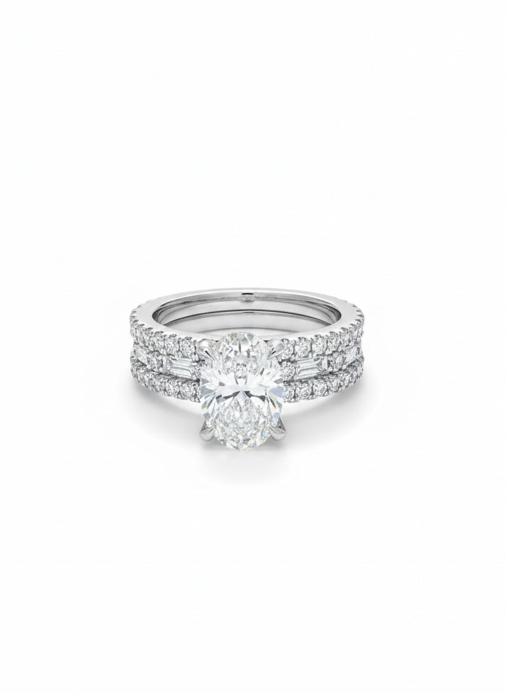 Lyxen Band Lab Diamond Ring