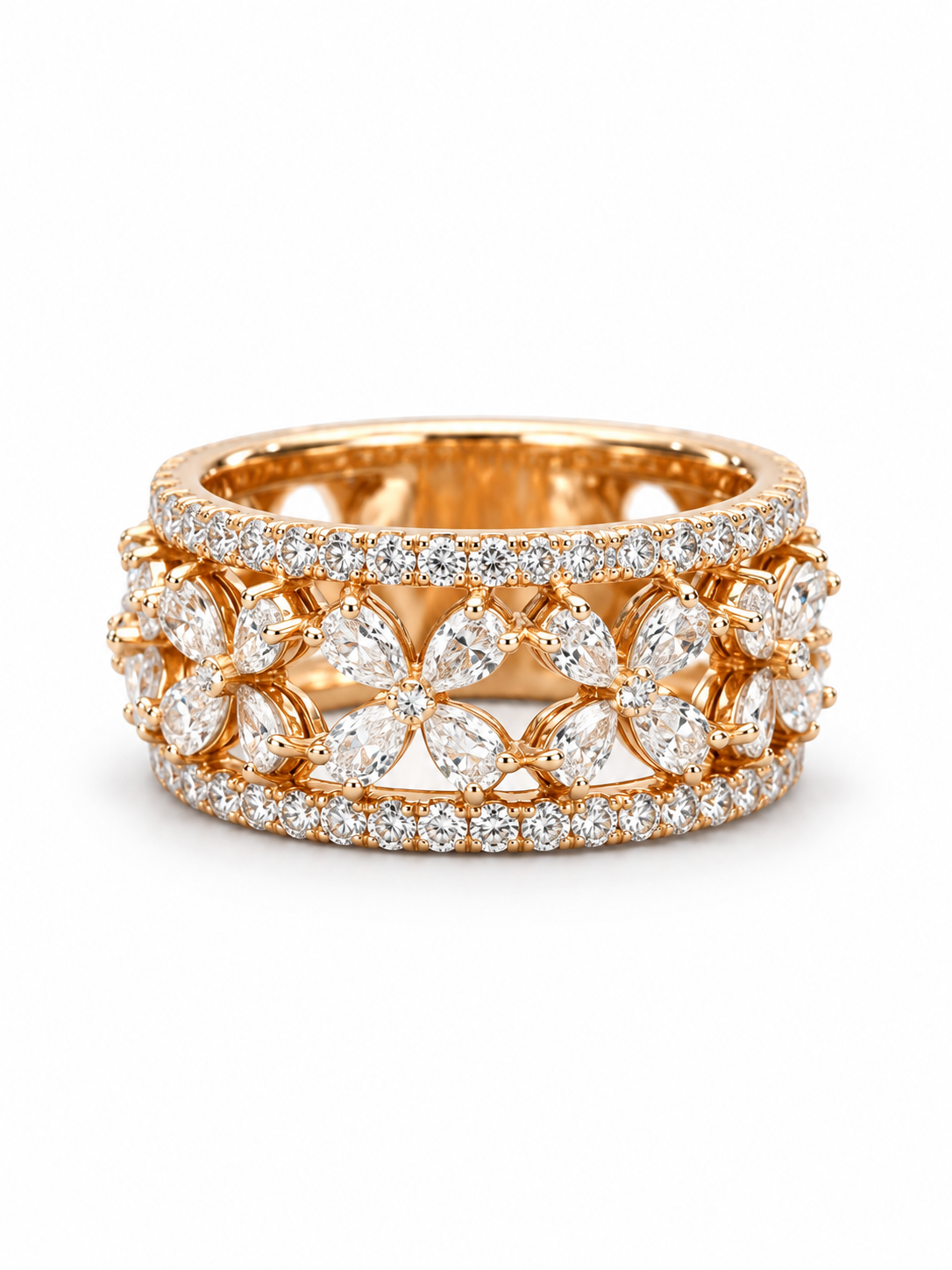 Estimada Lab Grown Diamond Designer Ring - Esteemed Elegance