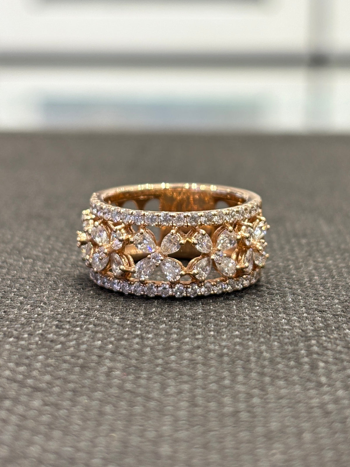 Estimada Lab Grown Diamond Designer Ring - Esteemed Elegance