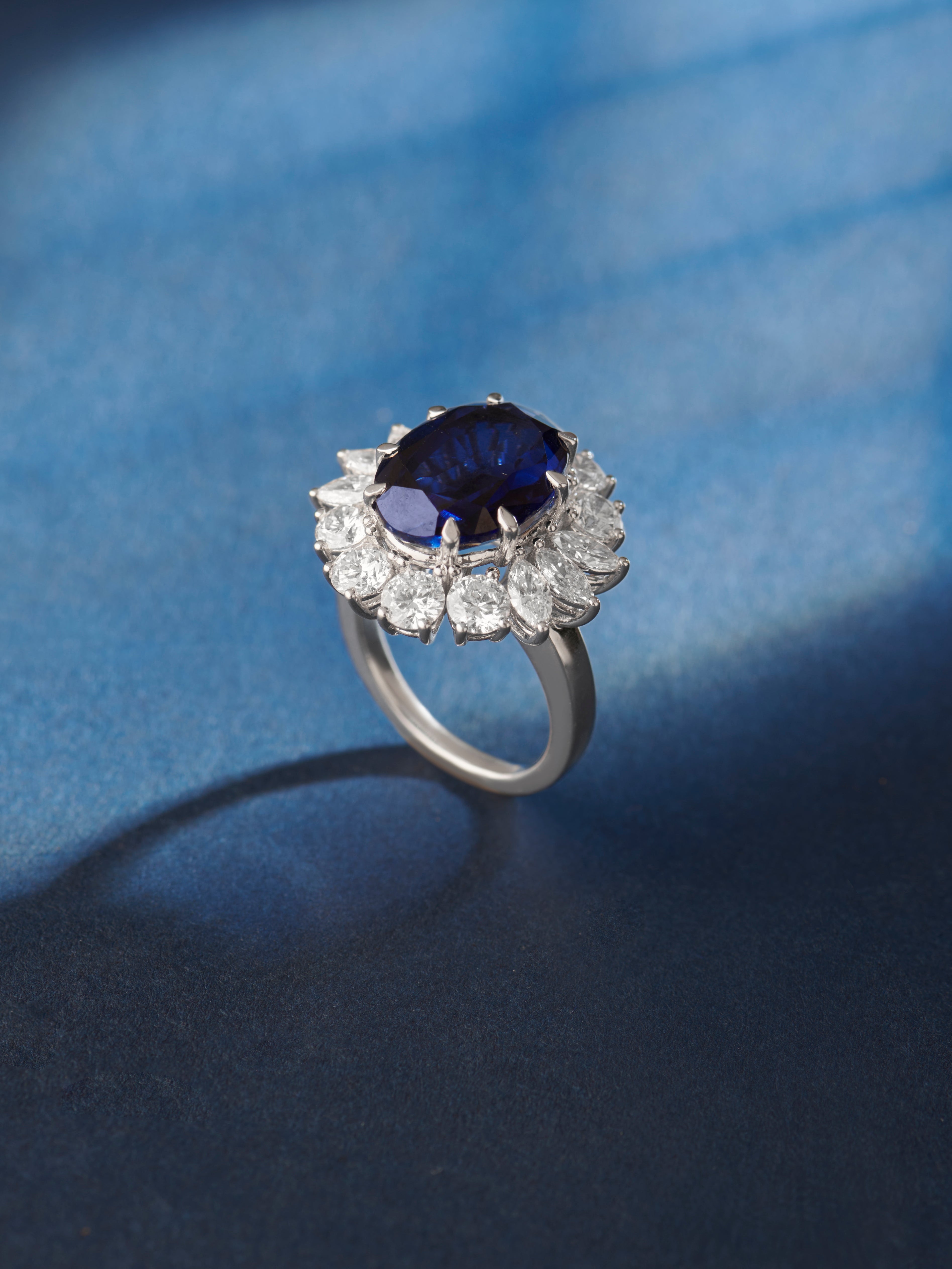 Alcyone Lab Diamond Ring - Elegant & Chic