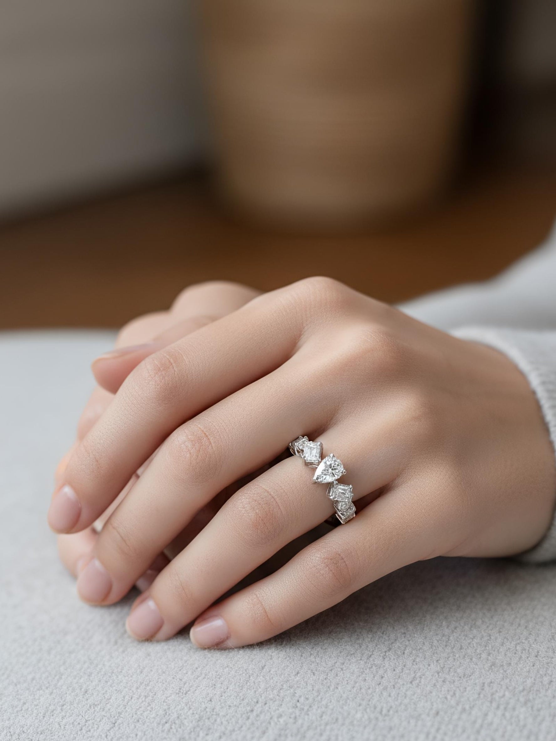 Zorina Belle Lab Diamond Ring