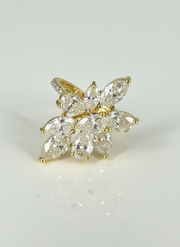 Ivory Crest Lab Diamond Ring