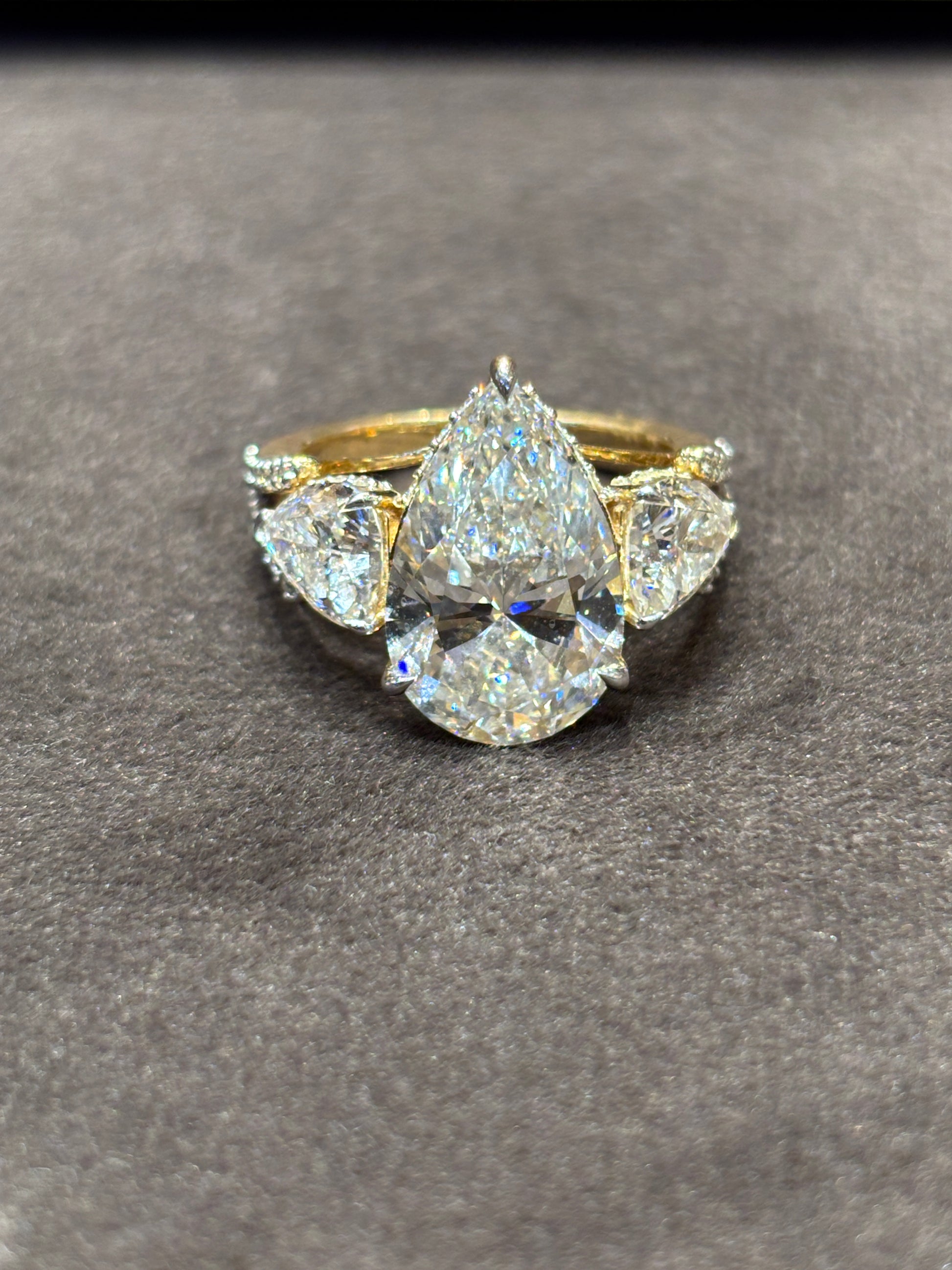 Eloura Bliss Lab Diamond Ring – Hearts in Halo