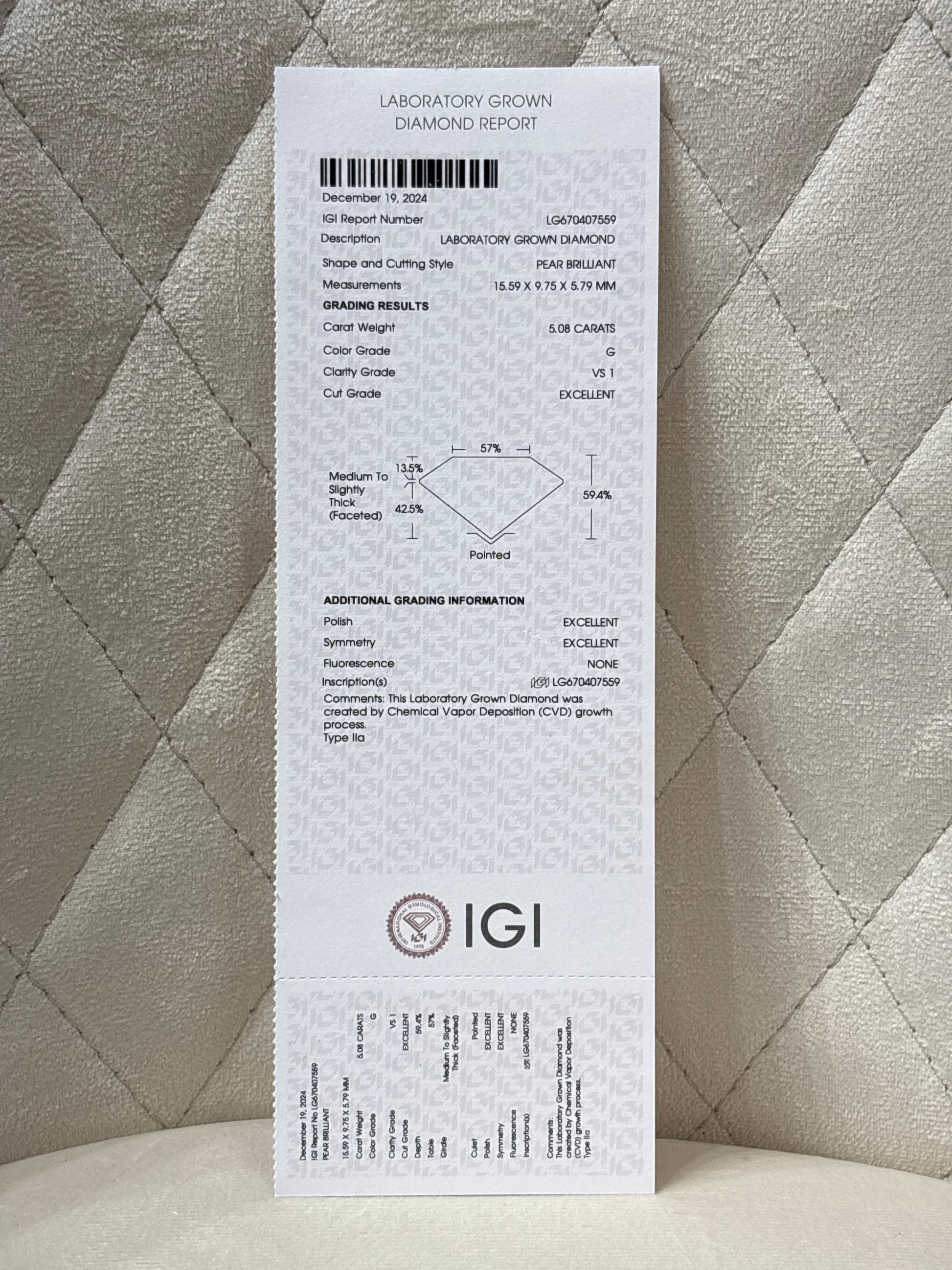 Eloura Bliss Lab Diamond Ring – Hearts in Halo