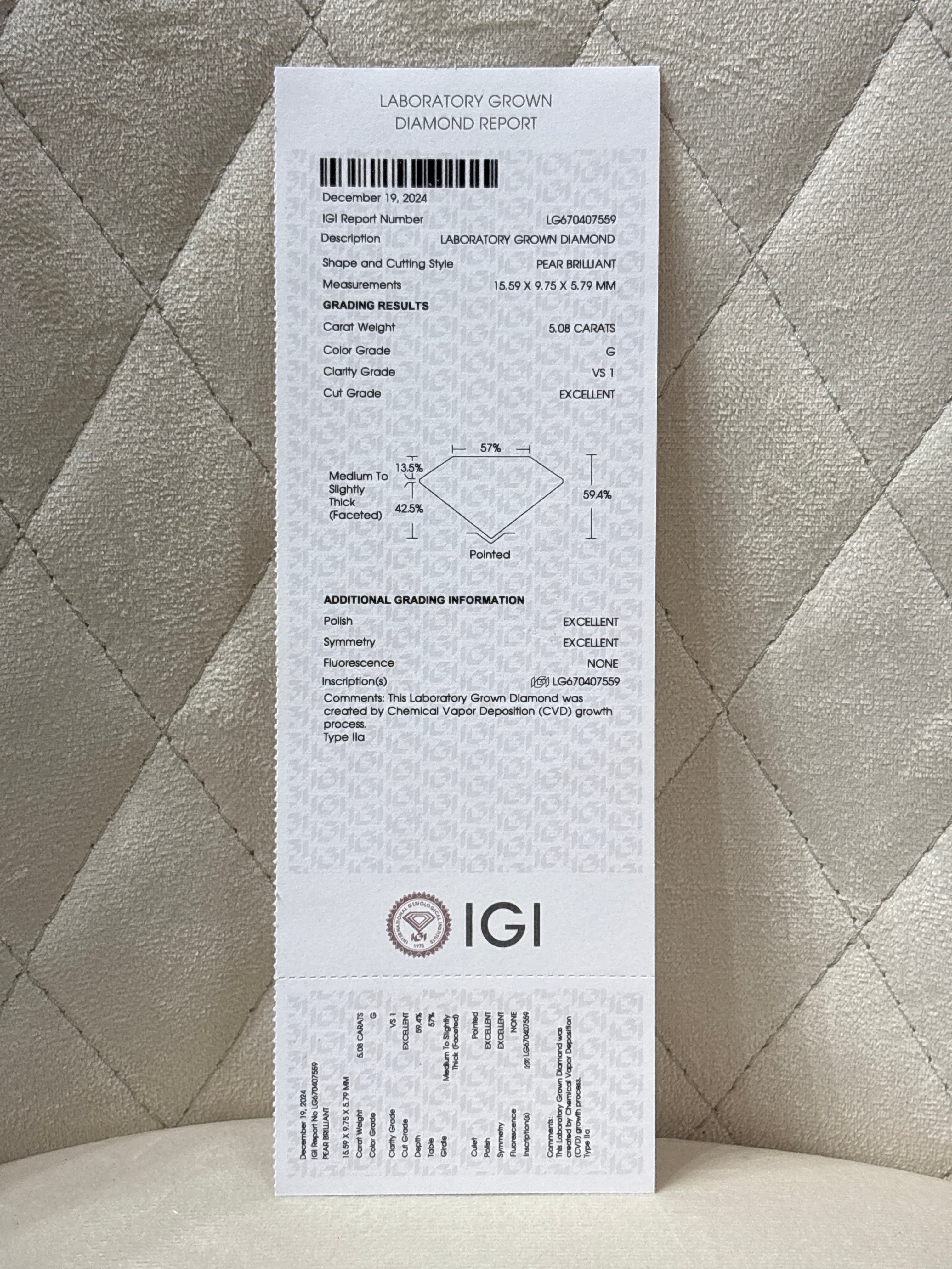 Eloura Bliss Lab Diamond Ring – Hearts in Halo