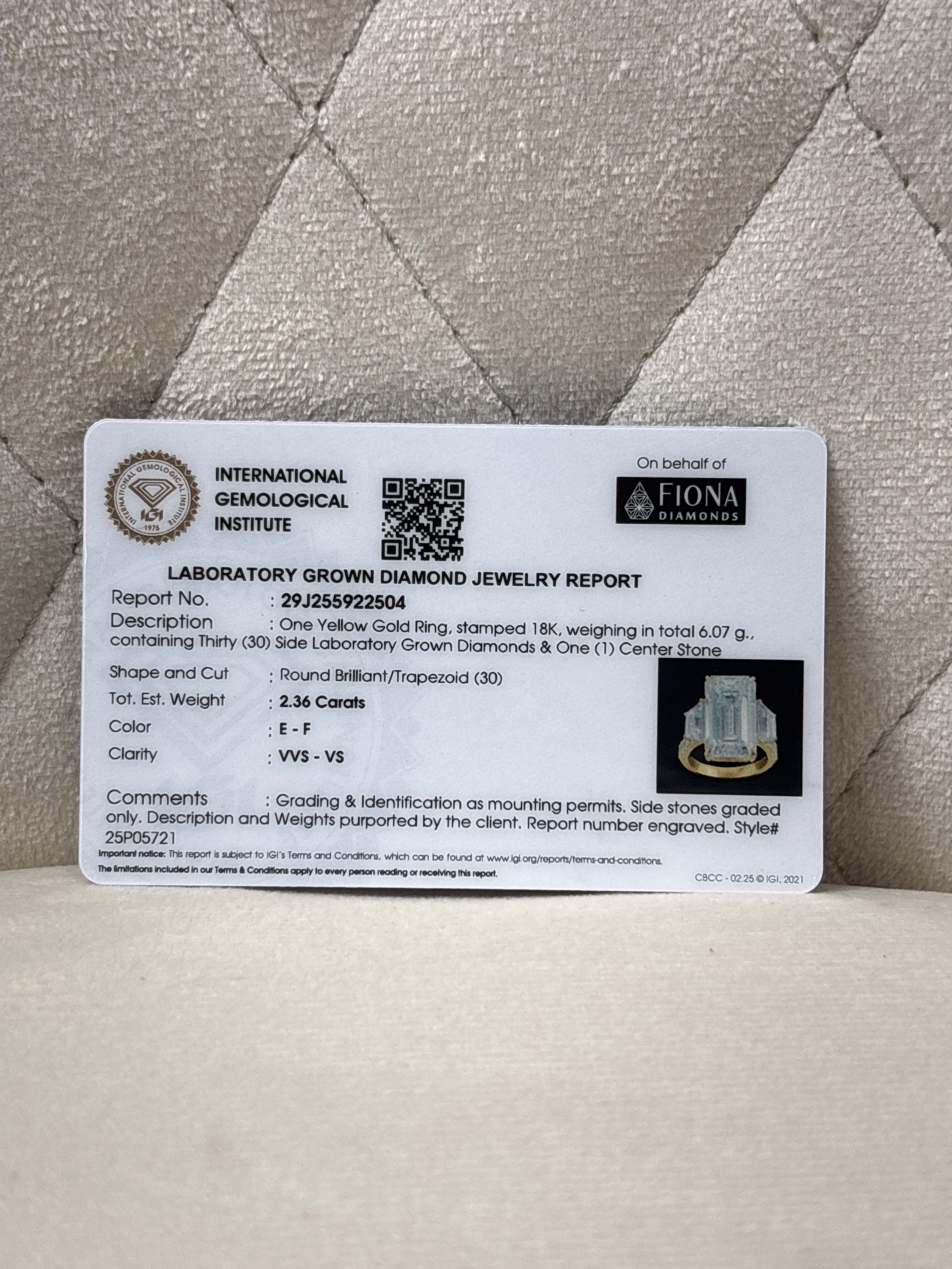 Syrrin Glow Lab Diamond Ring – Romance Refined