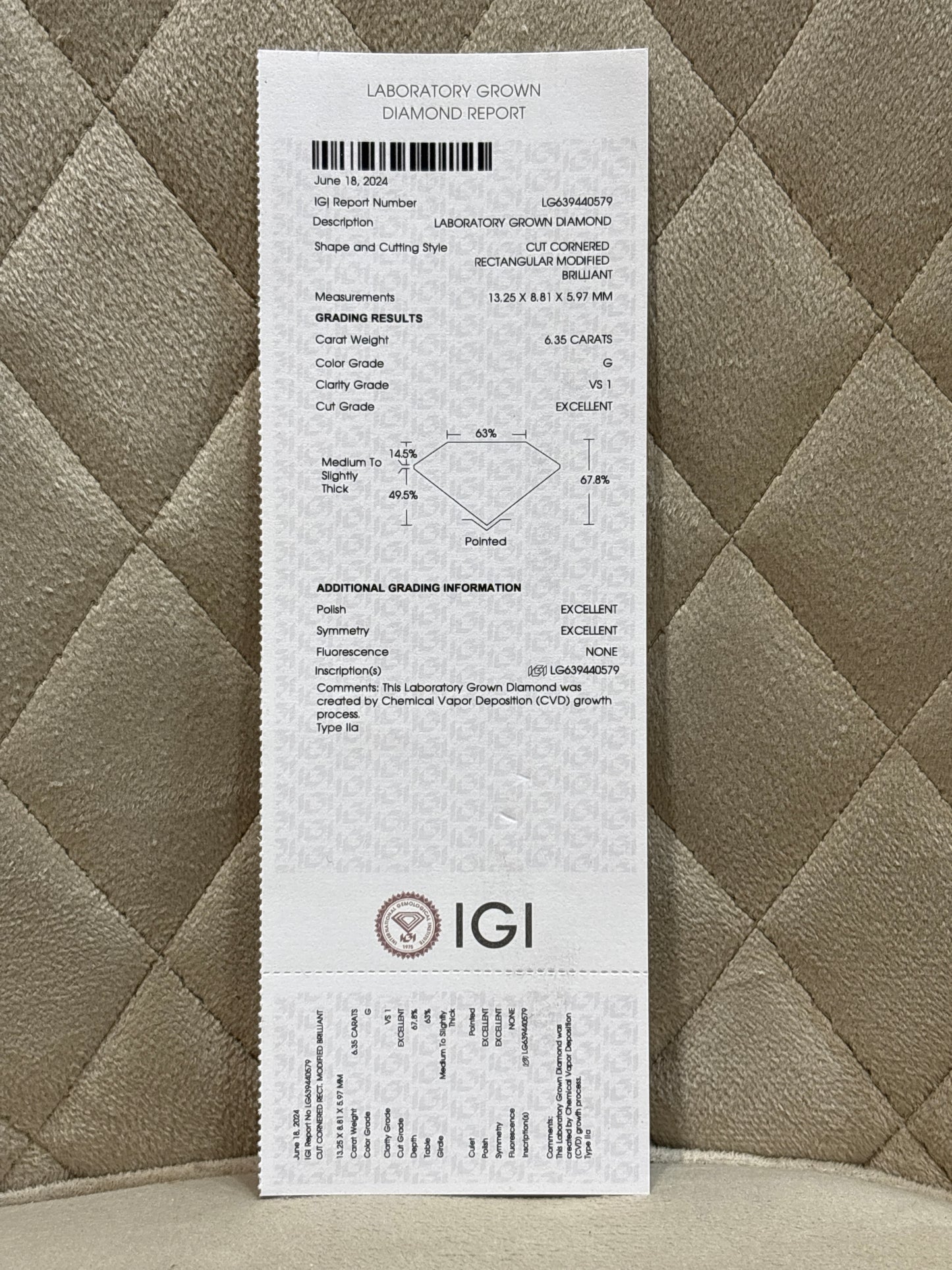 Ethereal Touch Lab Diamond Ring