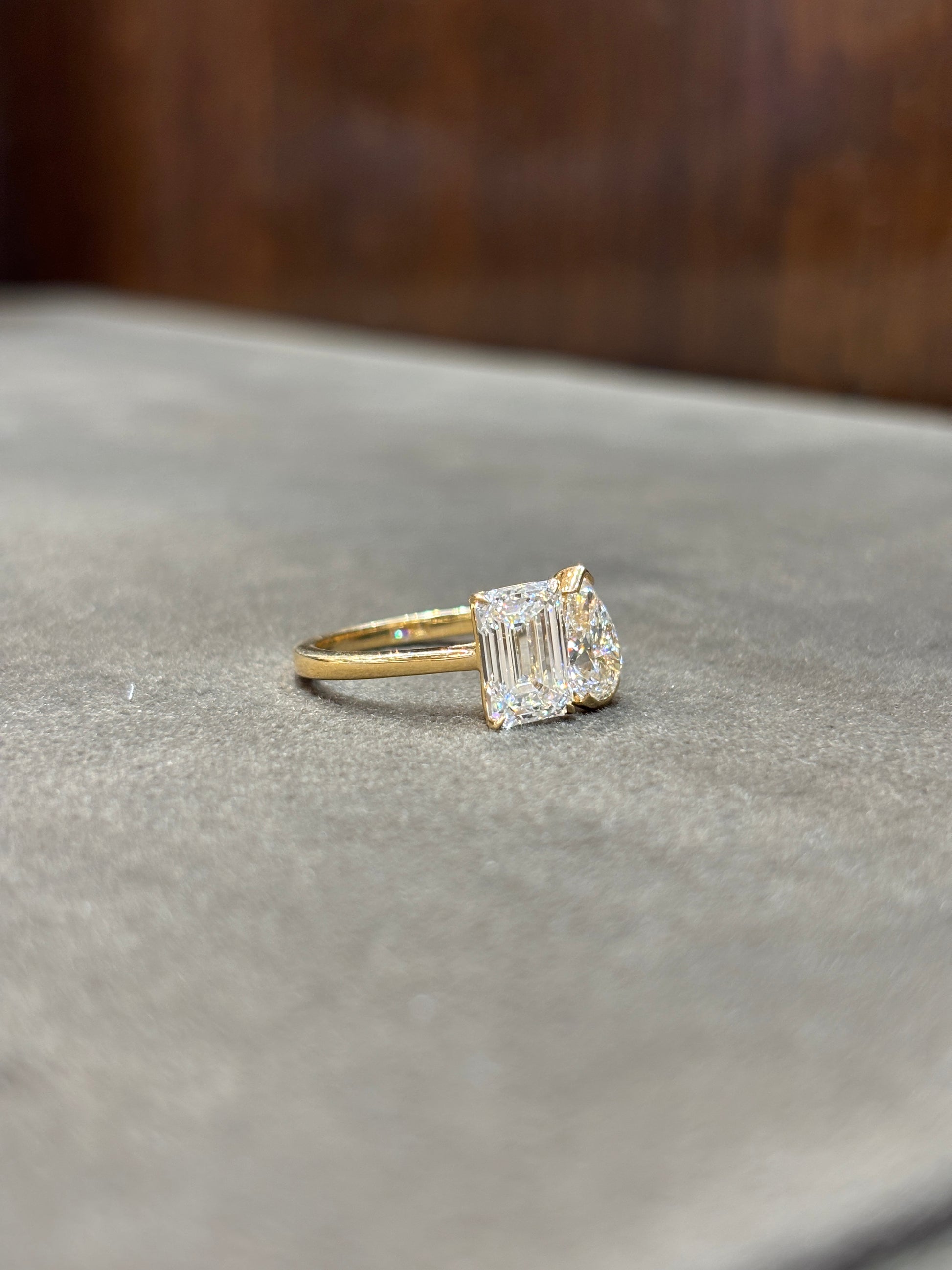 Elvoria Vibe Lab Diamond Ring