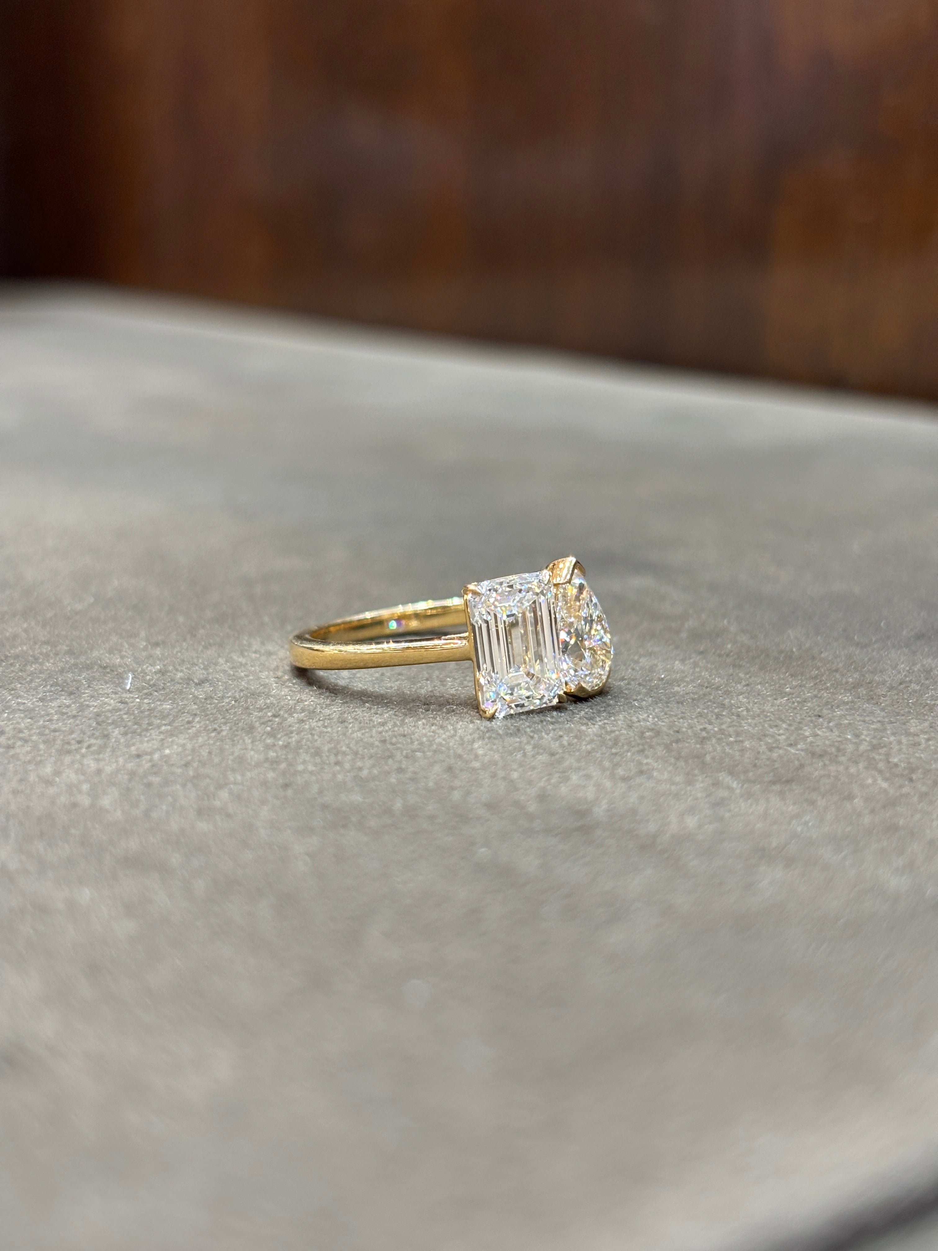 Elvoria Vibe Lab Diamond Ring