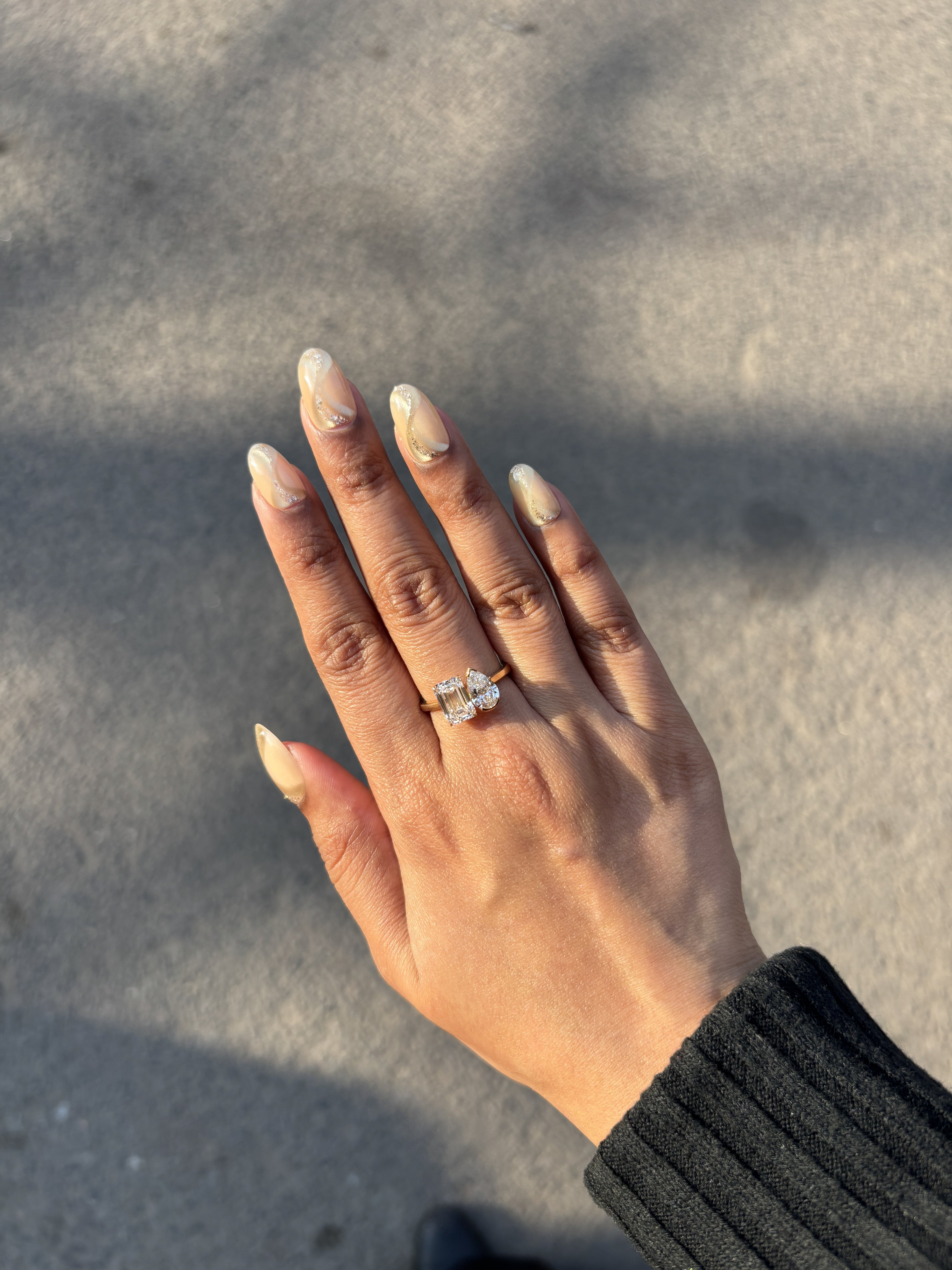Elvoria Vibe Lab Diamond Ring