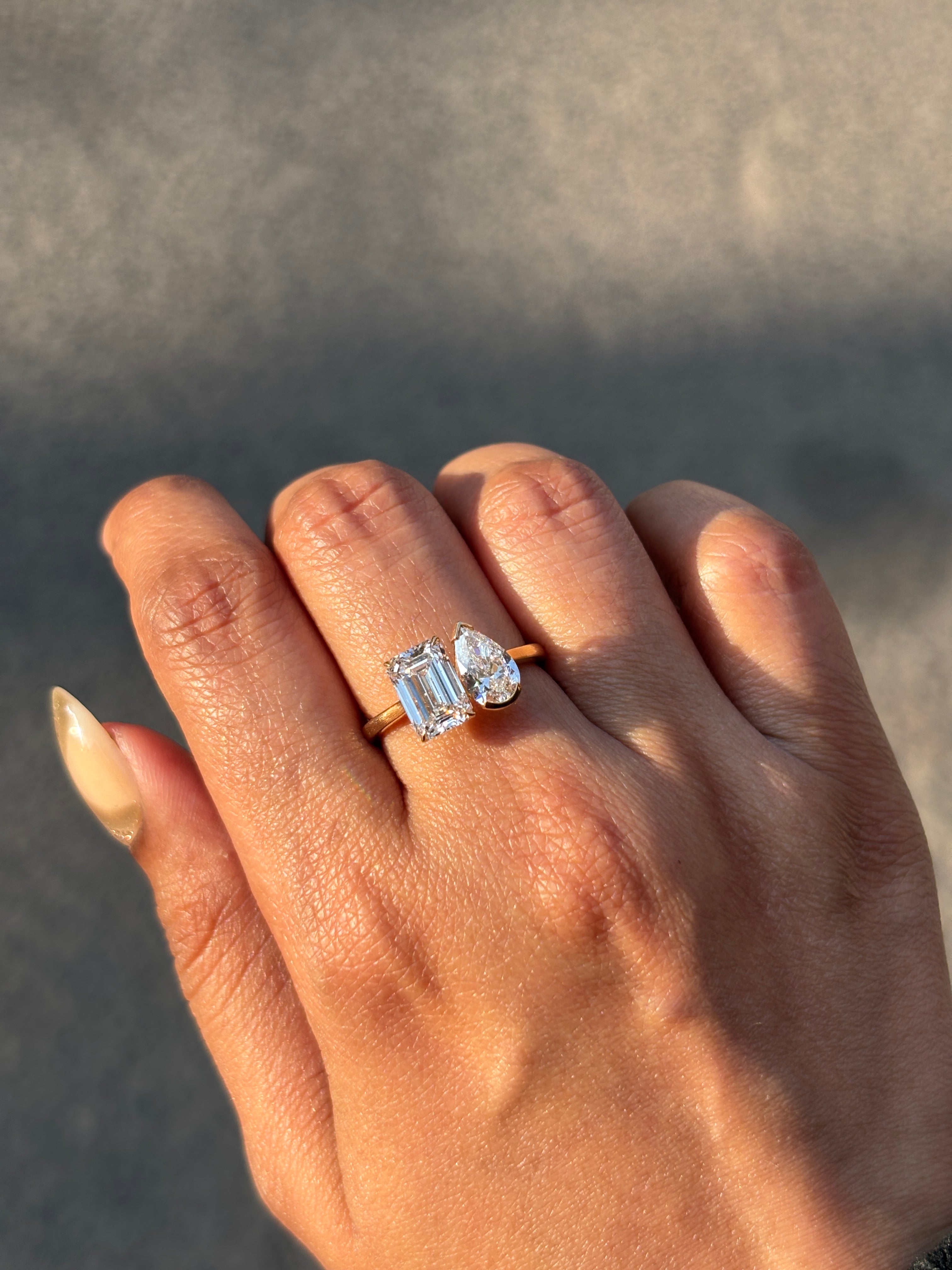 Elvoria Vibe Lab Diamond Ring