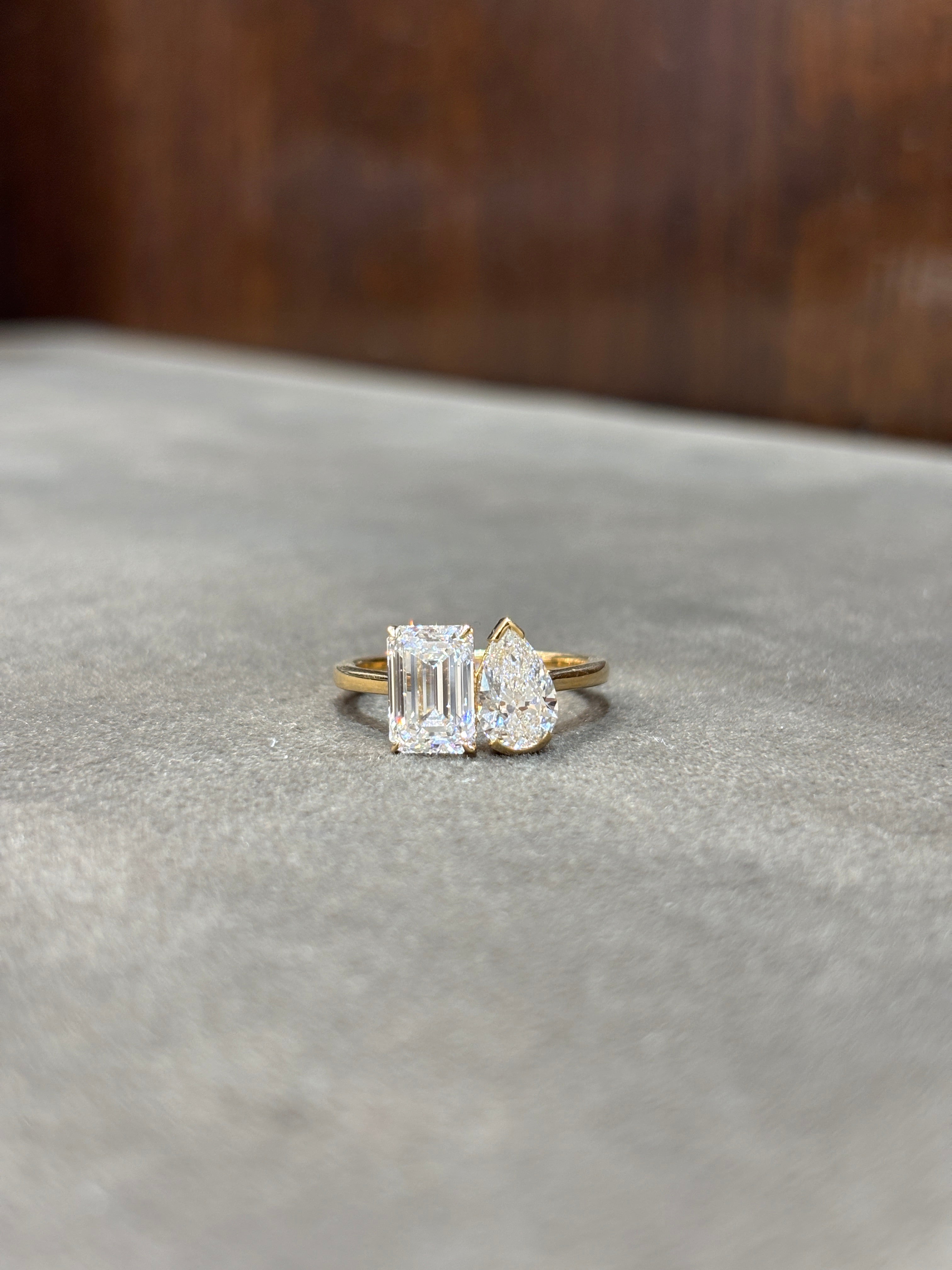 Elvoria Vibe Lab Diamond Ring