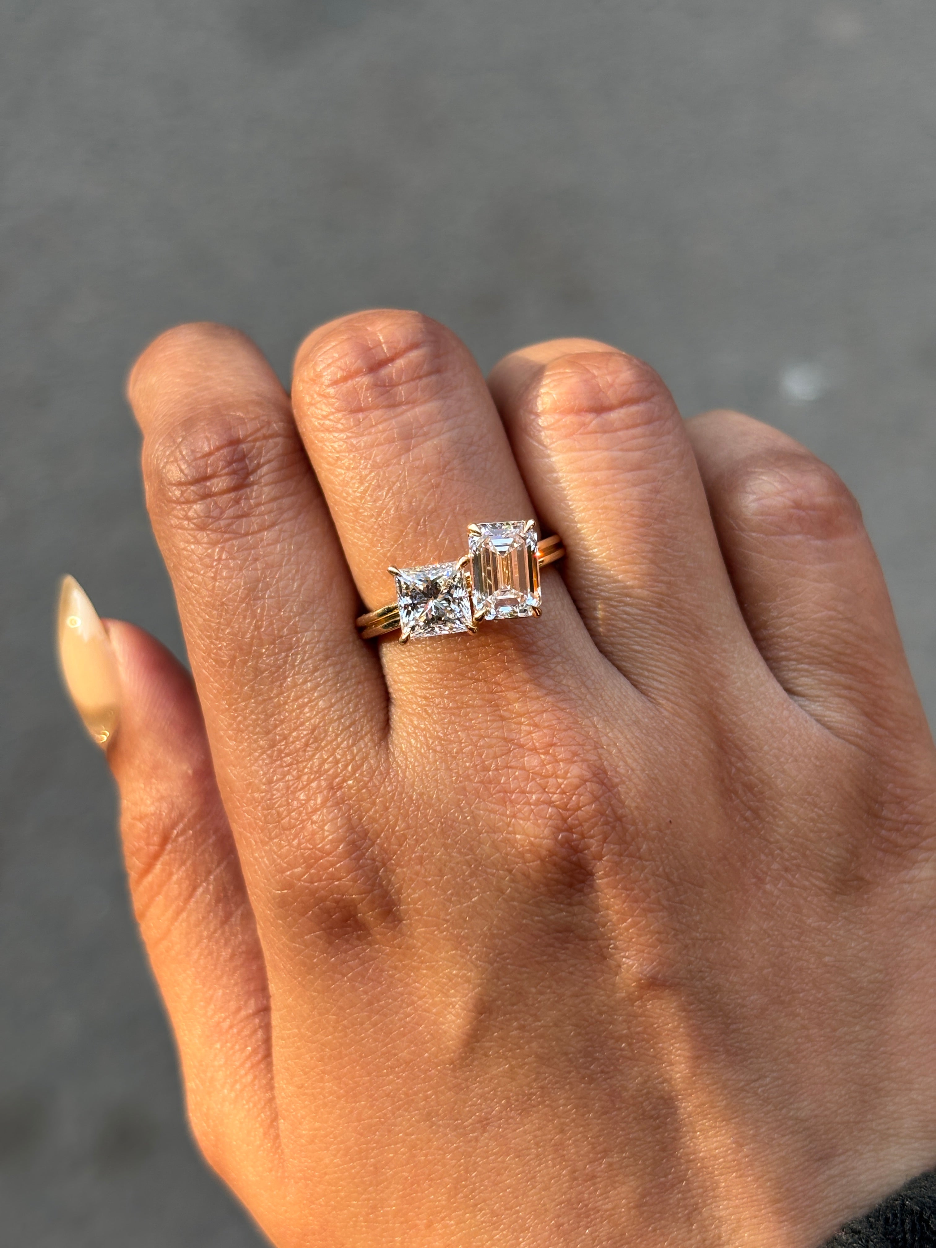 Velour Solstice Lab Diamond Ring