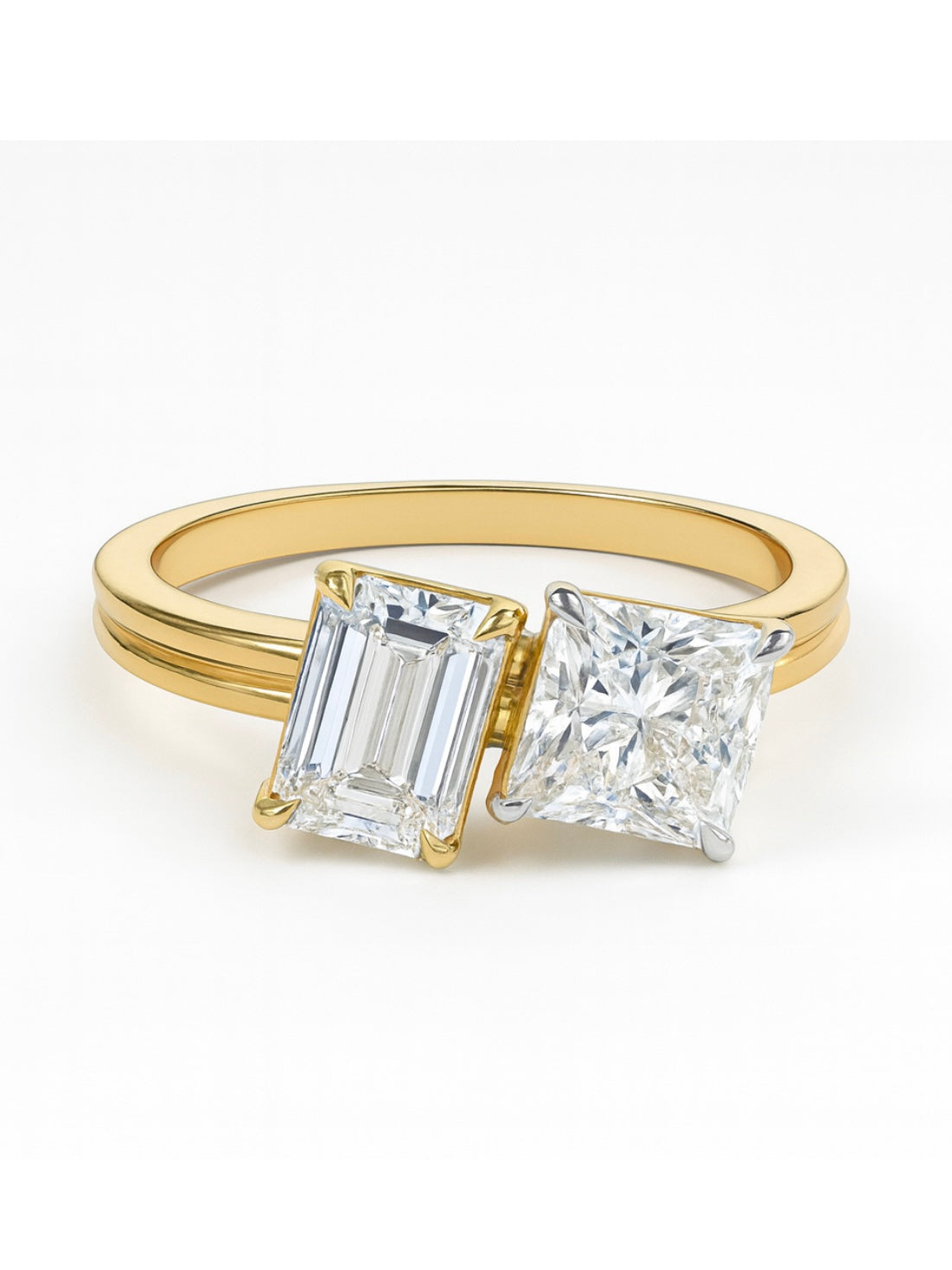 Secret Aurora Lab Diamond Ring