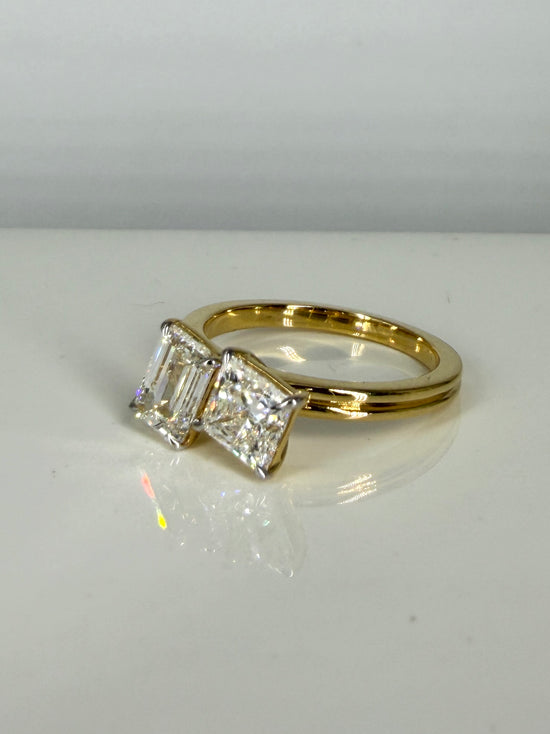 Secret Aurora Lab Diamond Ring