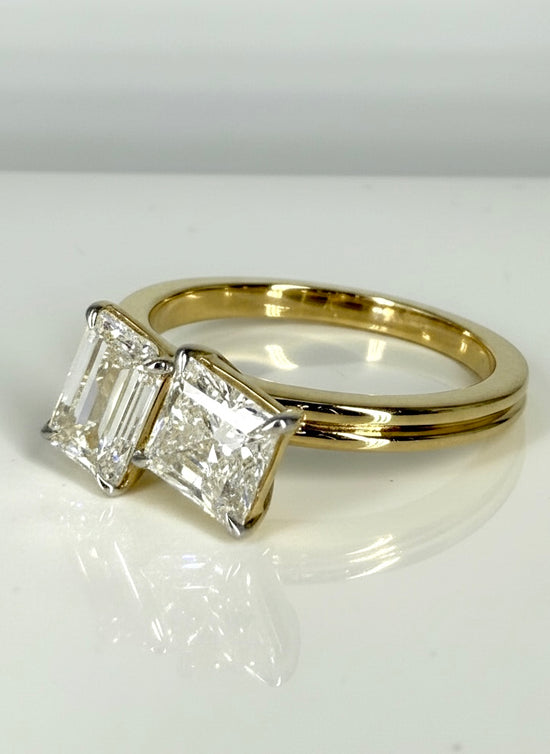 Secret Aurora Lab Diamond Ring