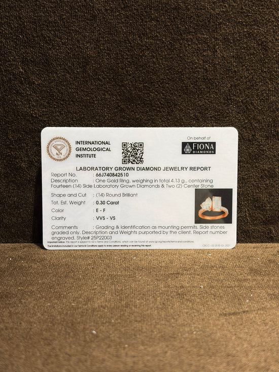 Wild Promise Lab Diamond Ring