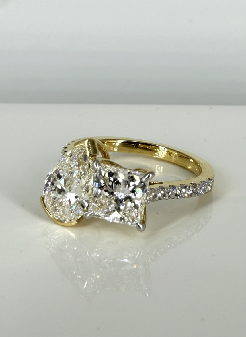 Dusk Horizon Lab Diamond Ring