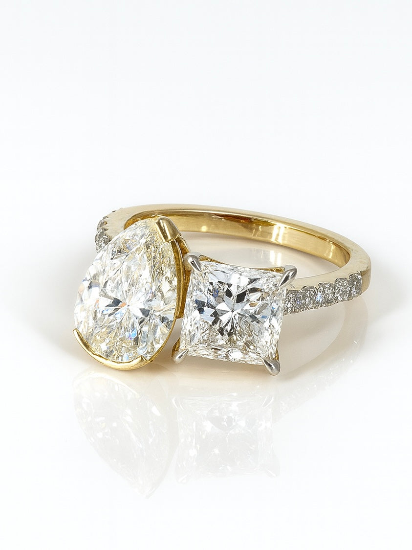 Dusk Horizon Lab Diamond Ring