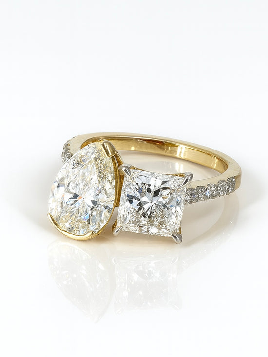 Dusk Horizon Lab Diamond Ring