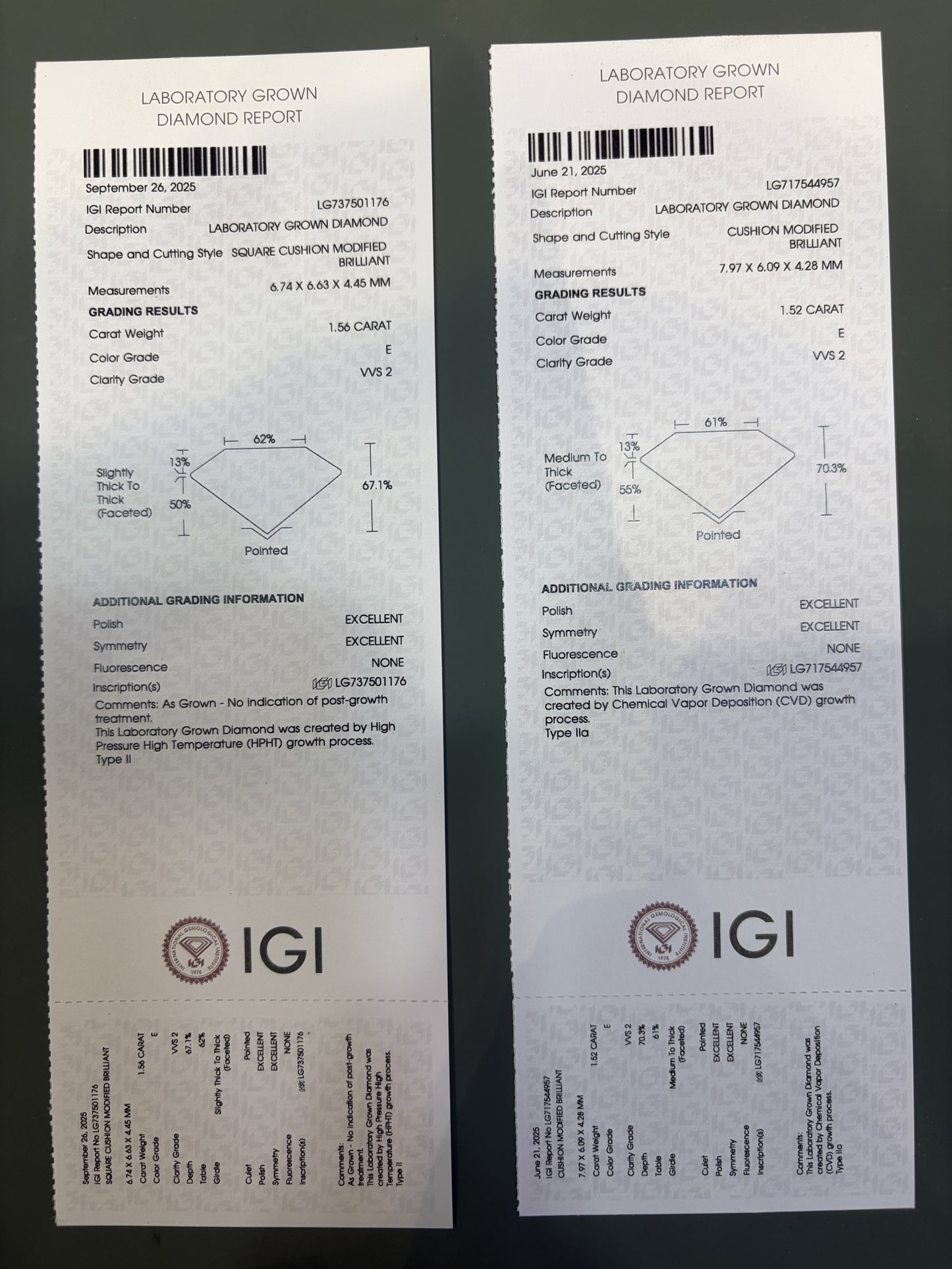 Velvet Echo Lab Diamond Ring