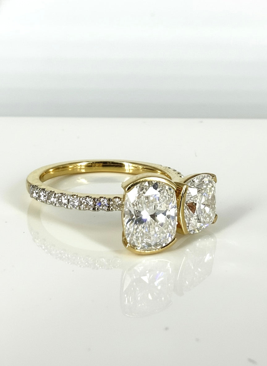 Velvet Echo Lab Diamond Ring