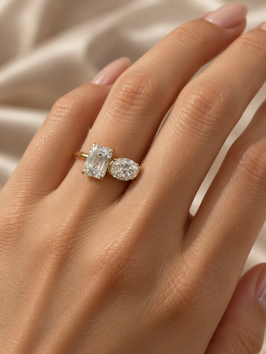 Bina Arc Lab Diamond Ring