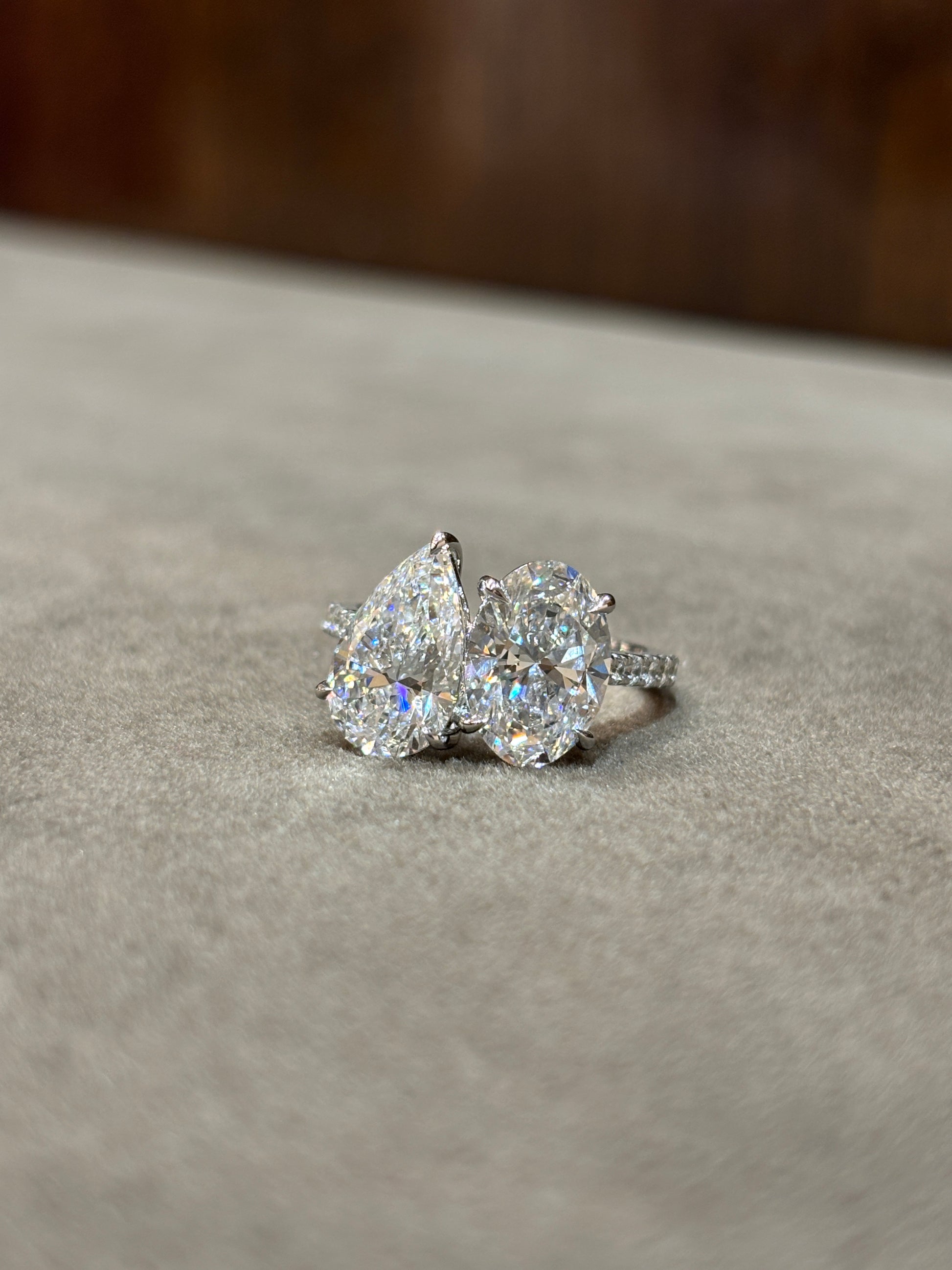 Lumière Divine Lab Diamond Ring