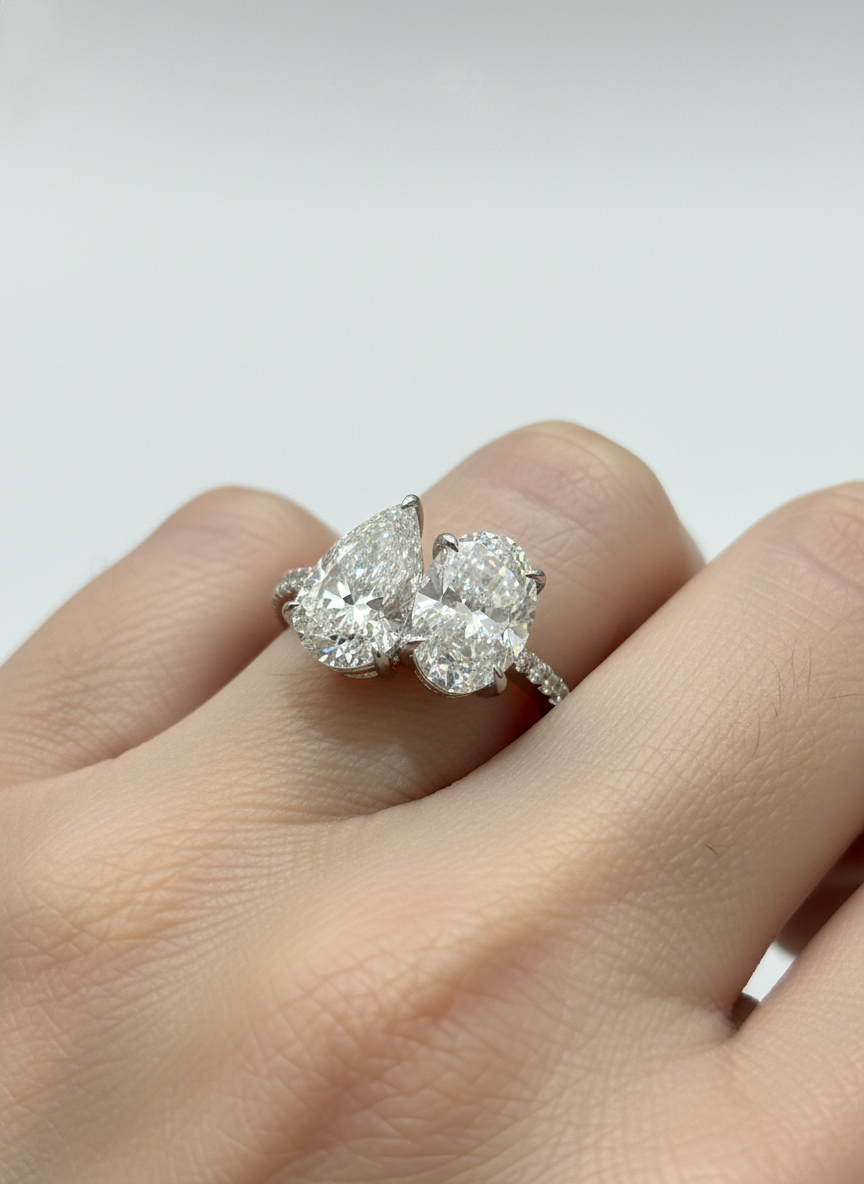 Lumière Divine Lab Diamond Ring