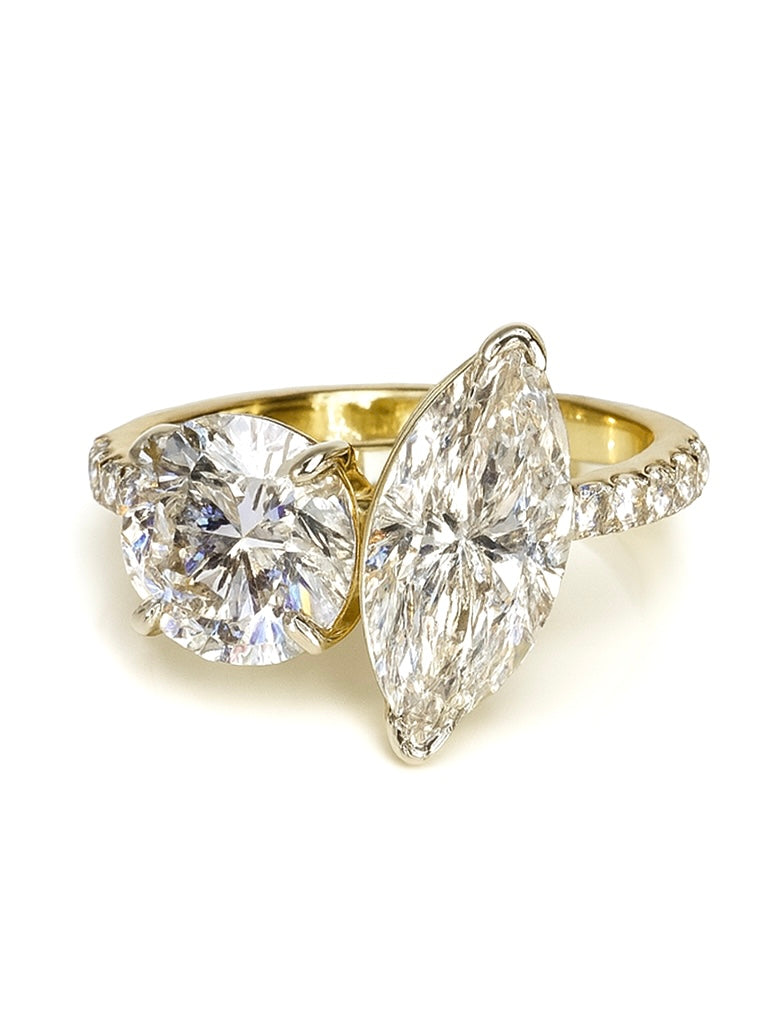 Silent Aura Lab Diamond Ring