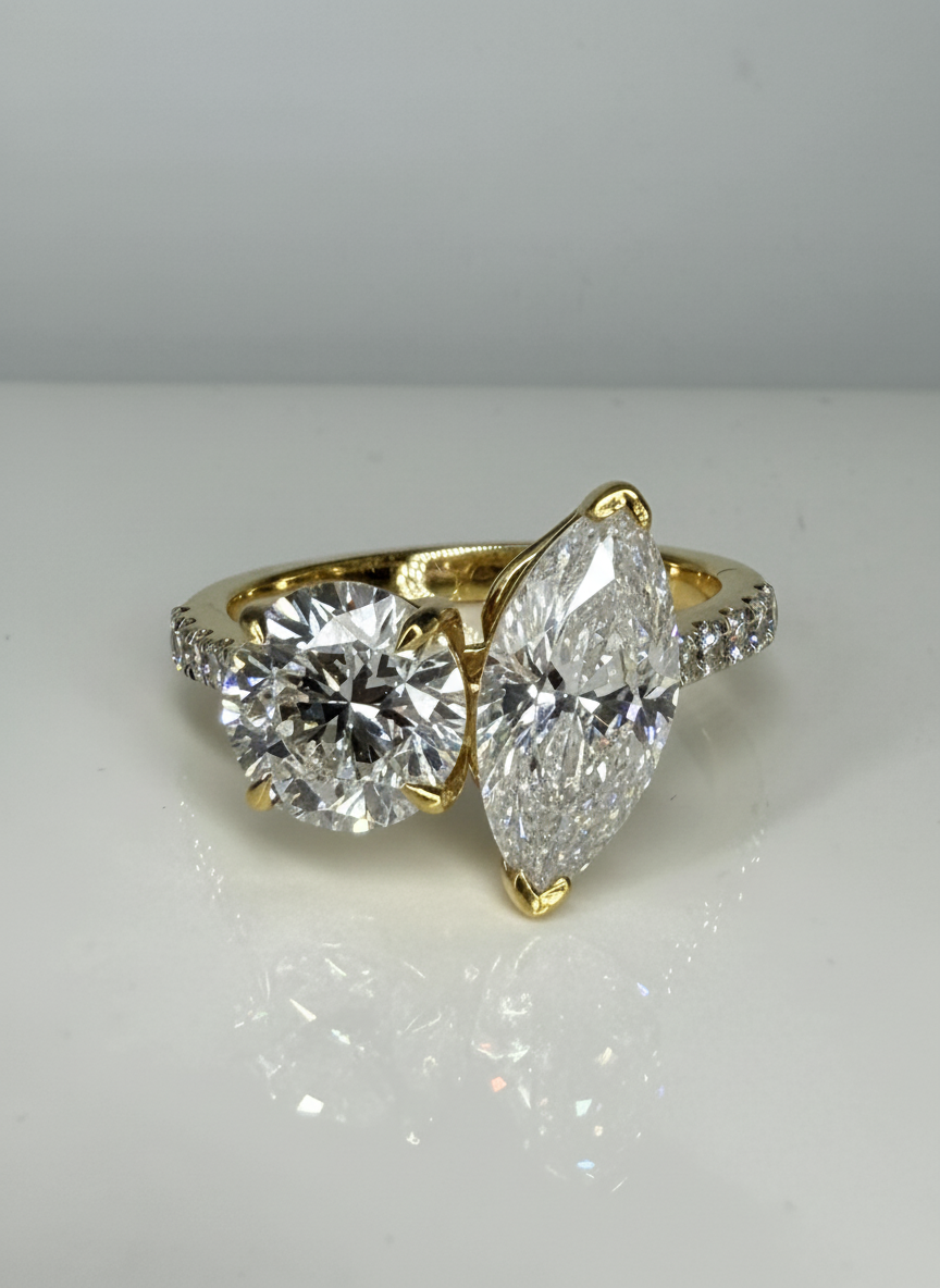 Silent Aura Lab Diamond Ring