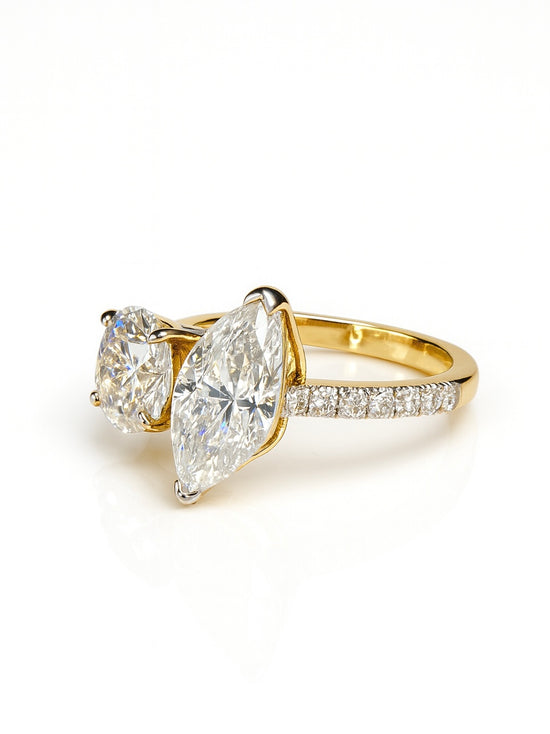 Silent Aura Lab Diamond Ring