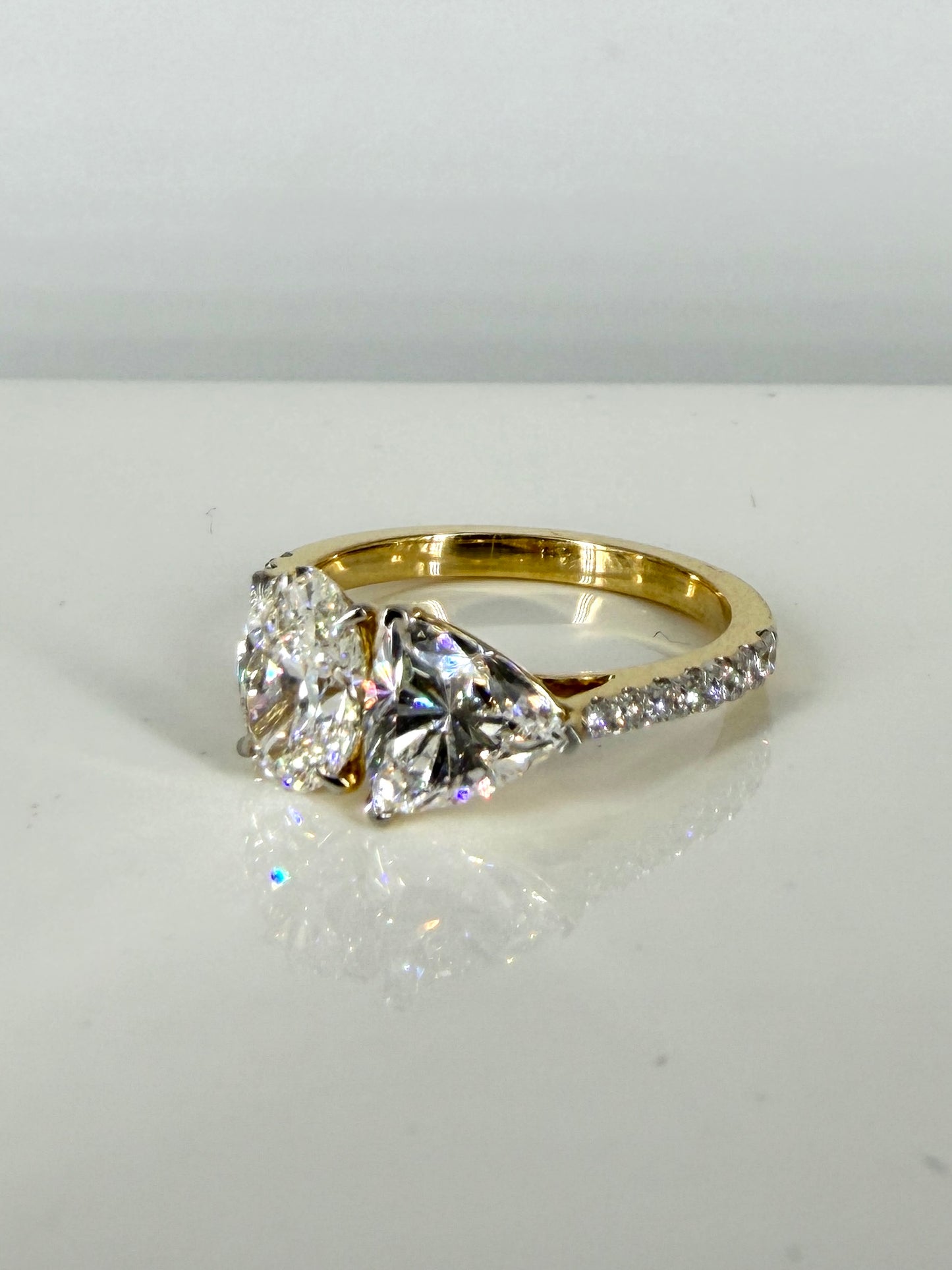 Tender Crest Lab Diamond Ring