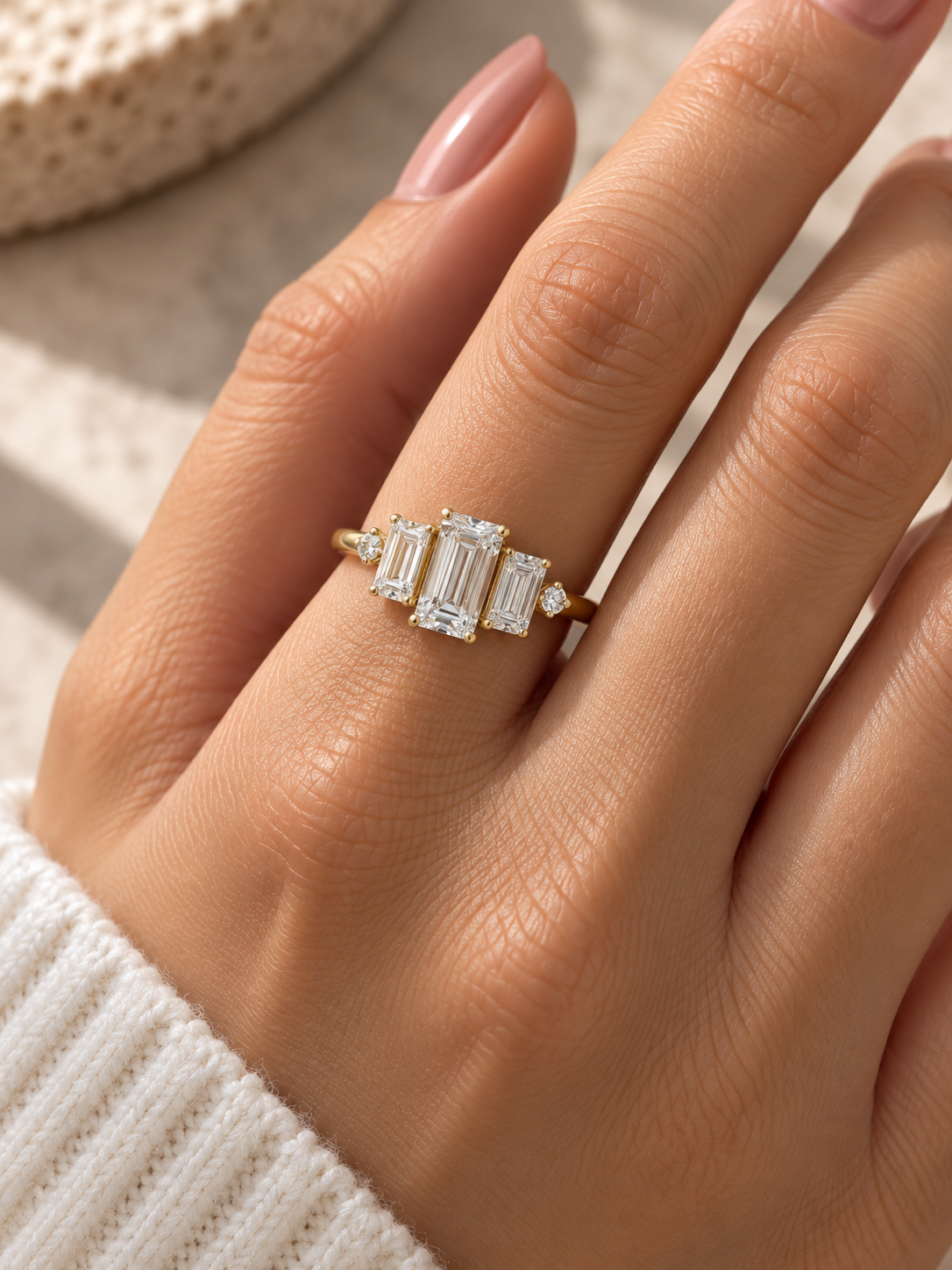 Selveth Drune Lab Grown Diamond Ring