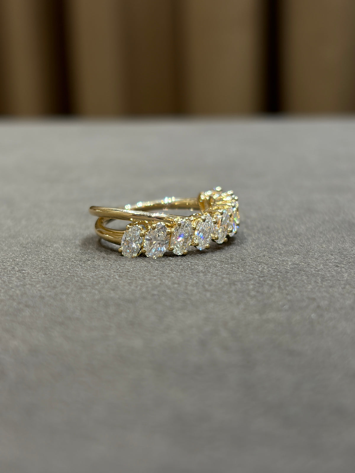 Celia Arc Lab Diamond Ring