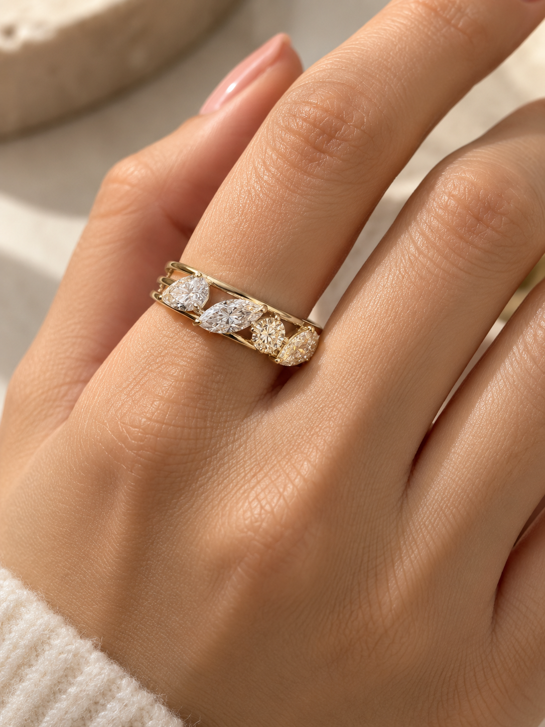 Calren Vorix Lab Grown Diamond Ring