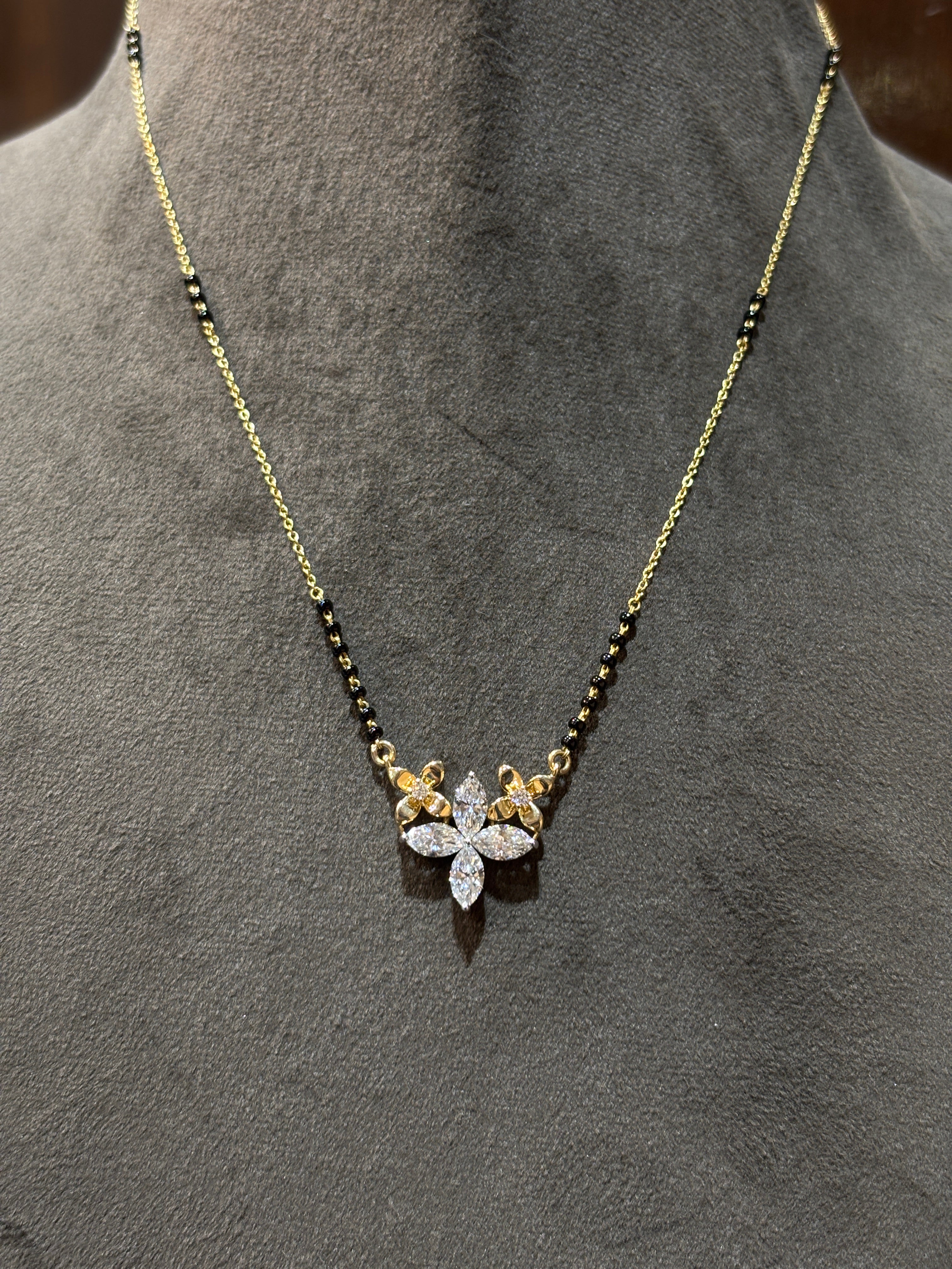 Shimmer Crest Lab Diamond Pendant