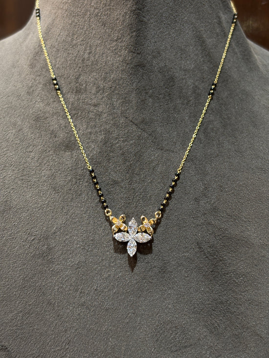 Shimmer Crest Lab Diamond Pendant