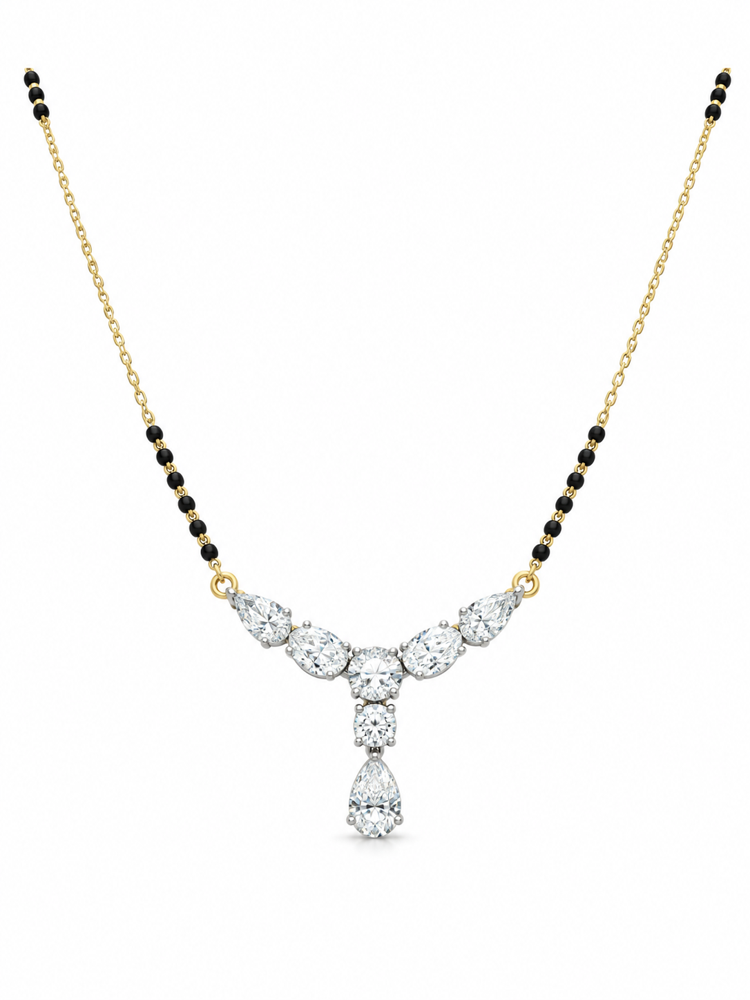 Divya Sutra Lab Grown Diamond Mangalsutra
