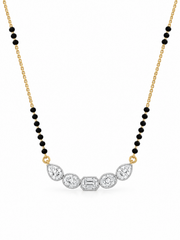 Mangal Thyren Lab Grown Diamond Mangalsutra