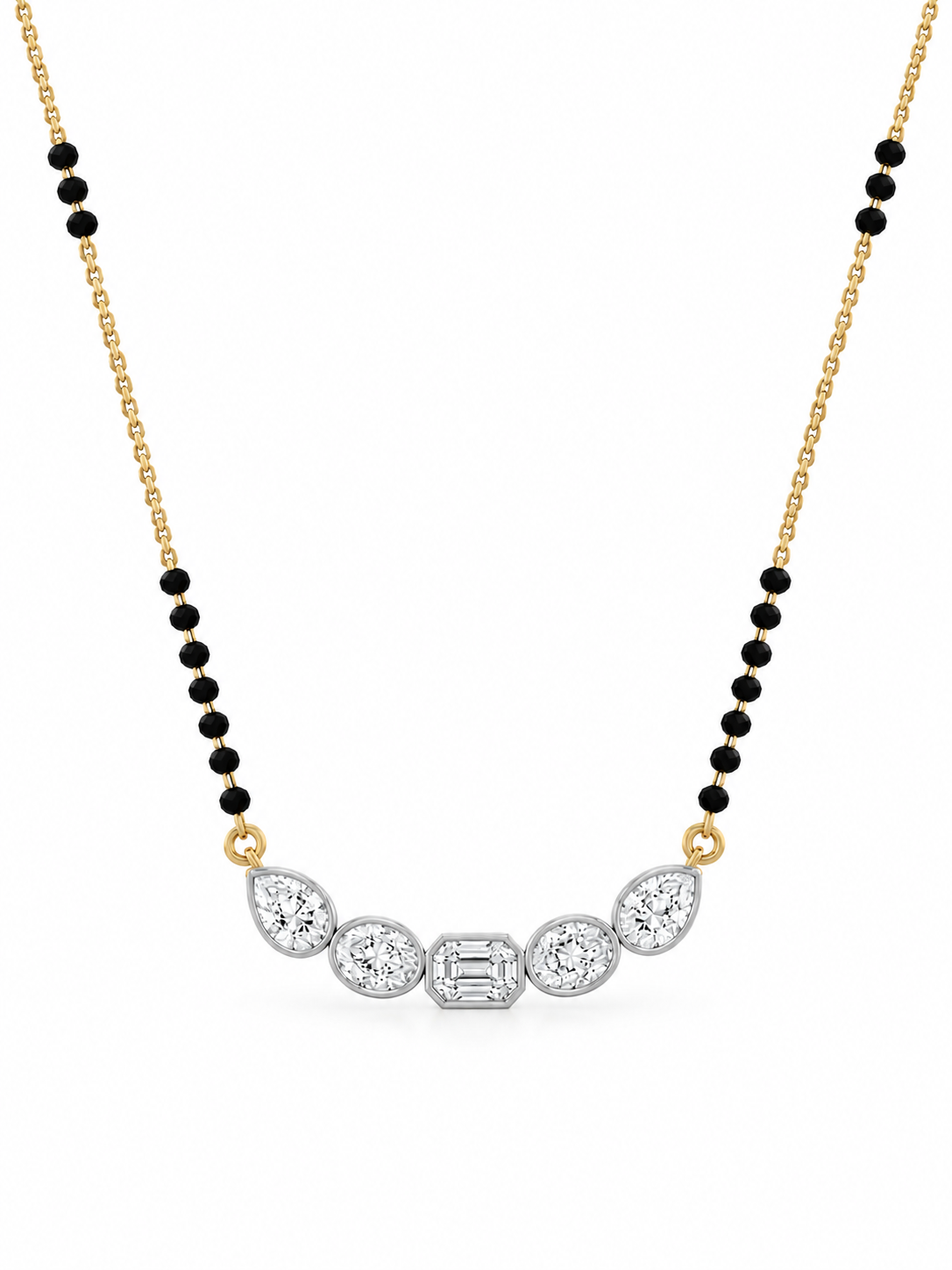 Mangal Thyren Lab Grown Diamond Mangalsutra