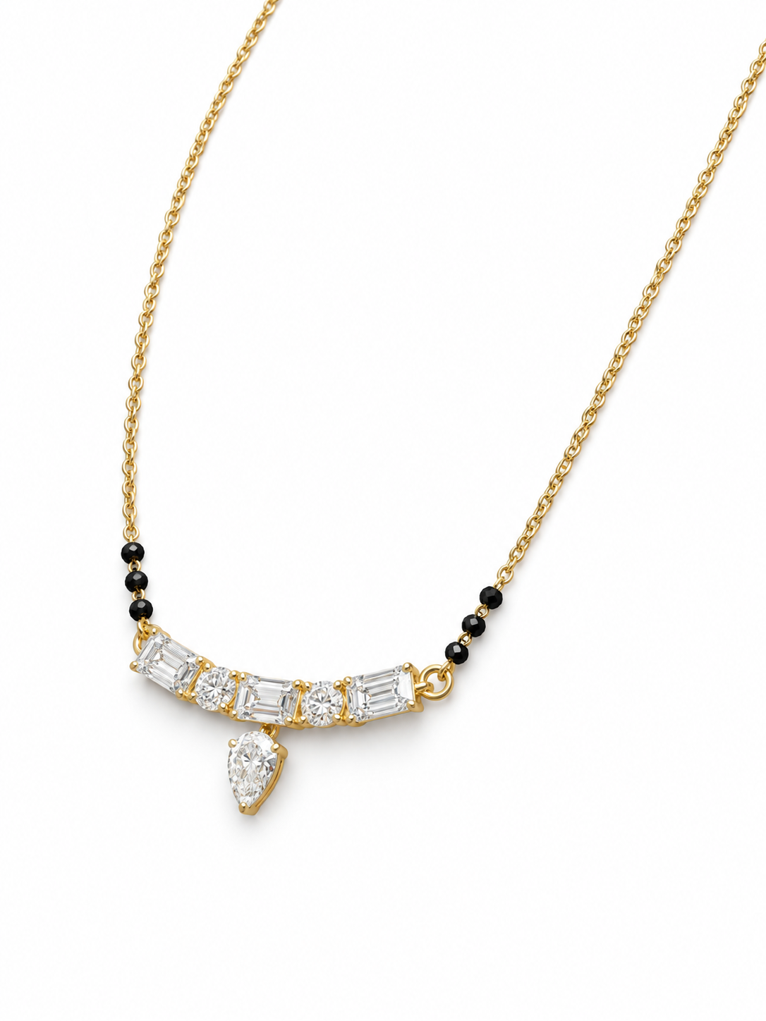 Shakti Calorn Lab Grown Diamond Mangalsutra