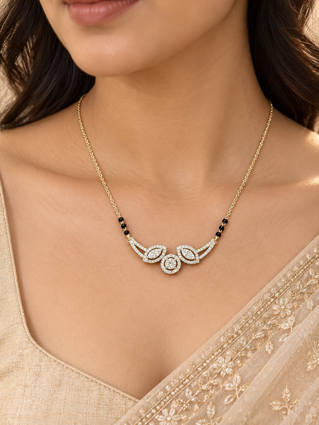 Vivah Selveth Lab Grown Diamond Mangalsutra