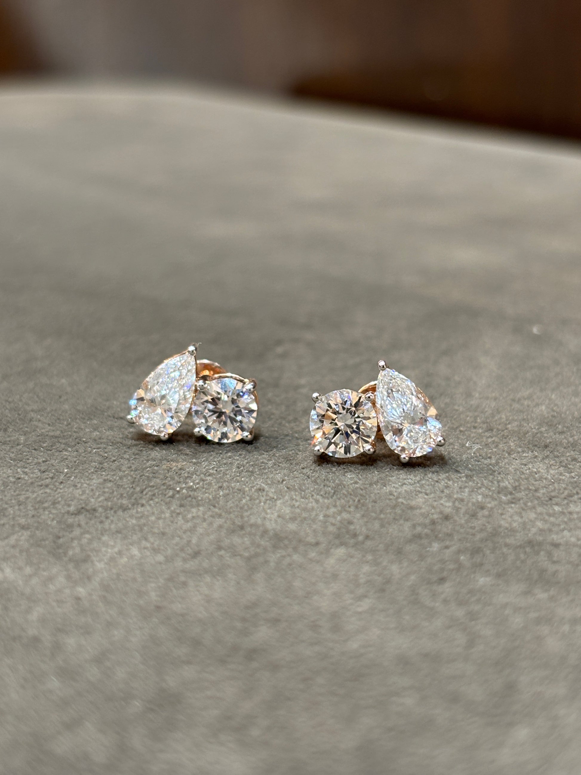 Crystal Allure Lab Diamond Earring