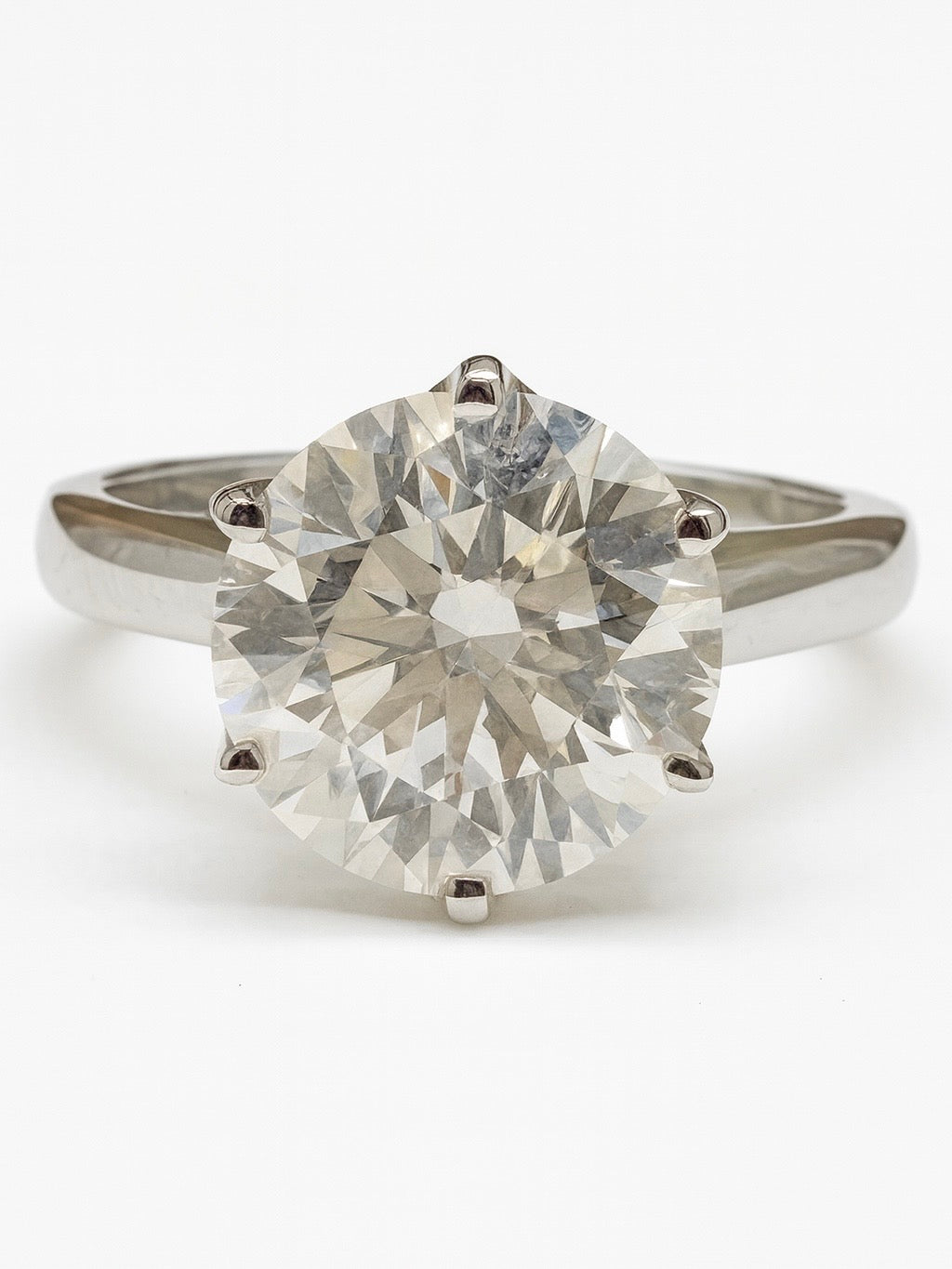 4ct Round Muse Meadow Lab Diamond Ring - Fiona Diamonds - Fiona Diamonds